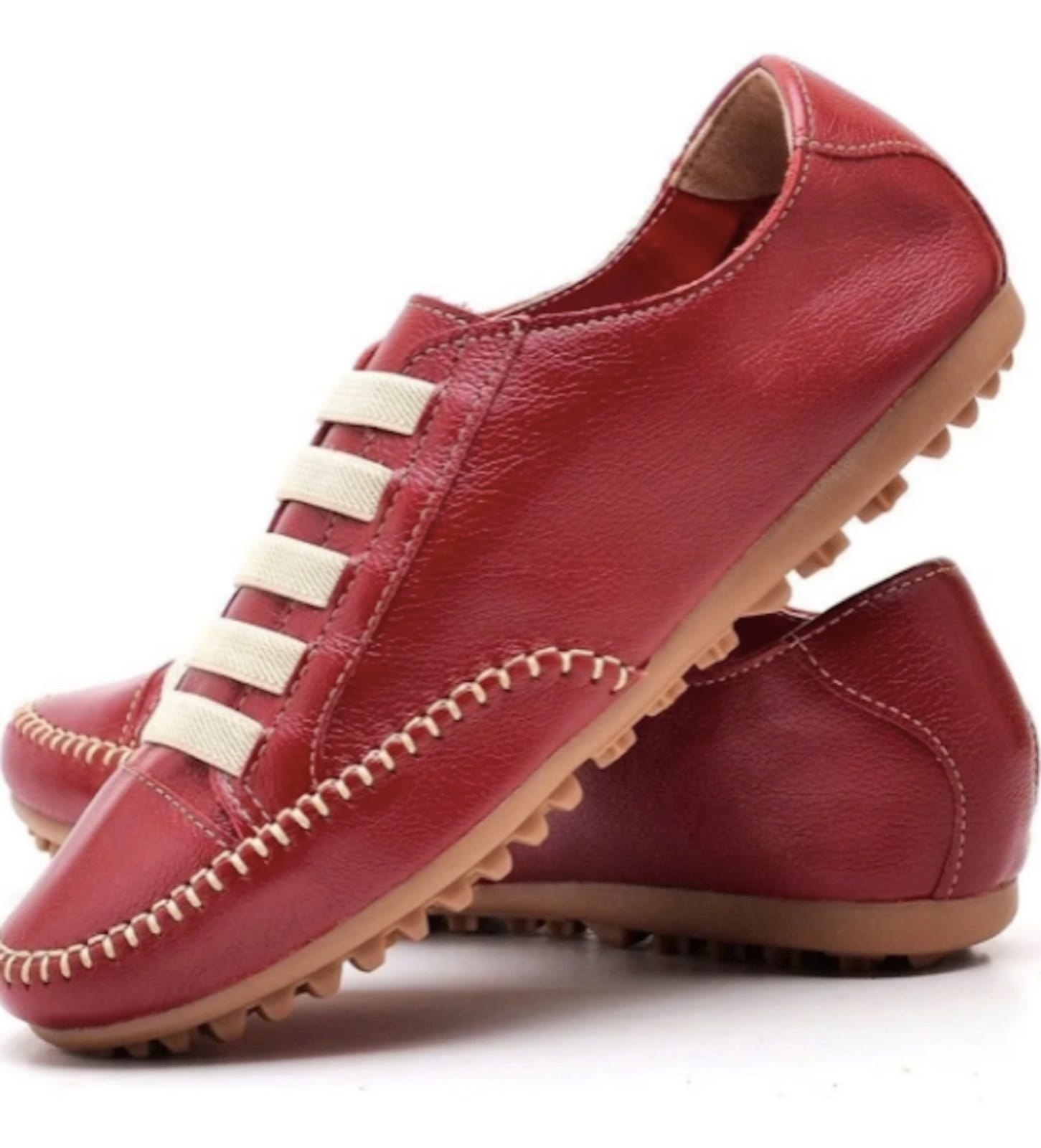 Tênis Mocatênis Feminino diRavena em Couro - Cod101