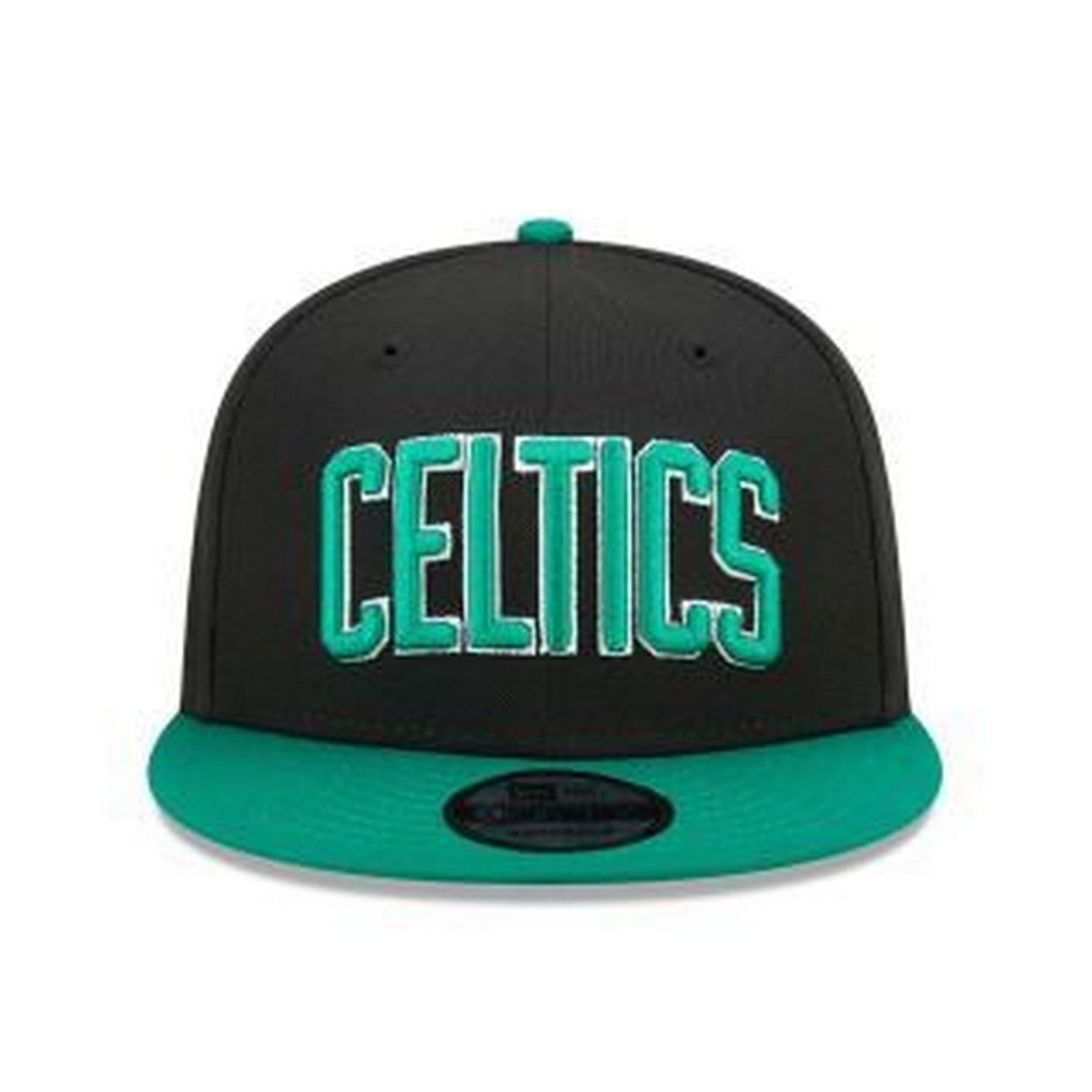 Vista 2 Boné New Era 9FIFTY Boston Celtics NBA new era preto