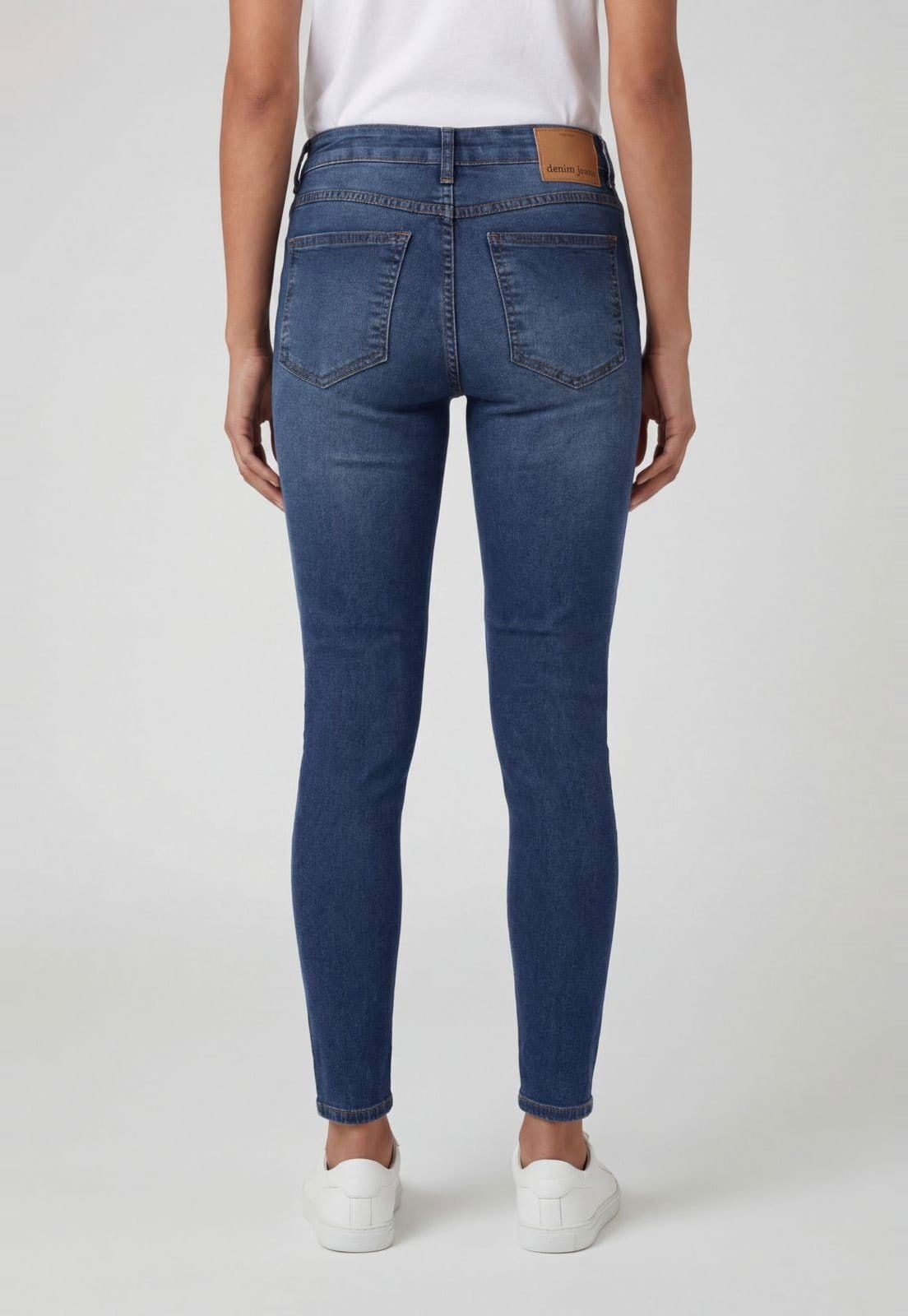 Vista 2 Calça Jeans Feminina Colcci Jeans Skinny Colcci Jeans azul