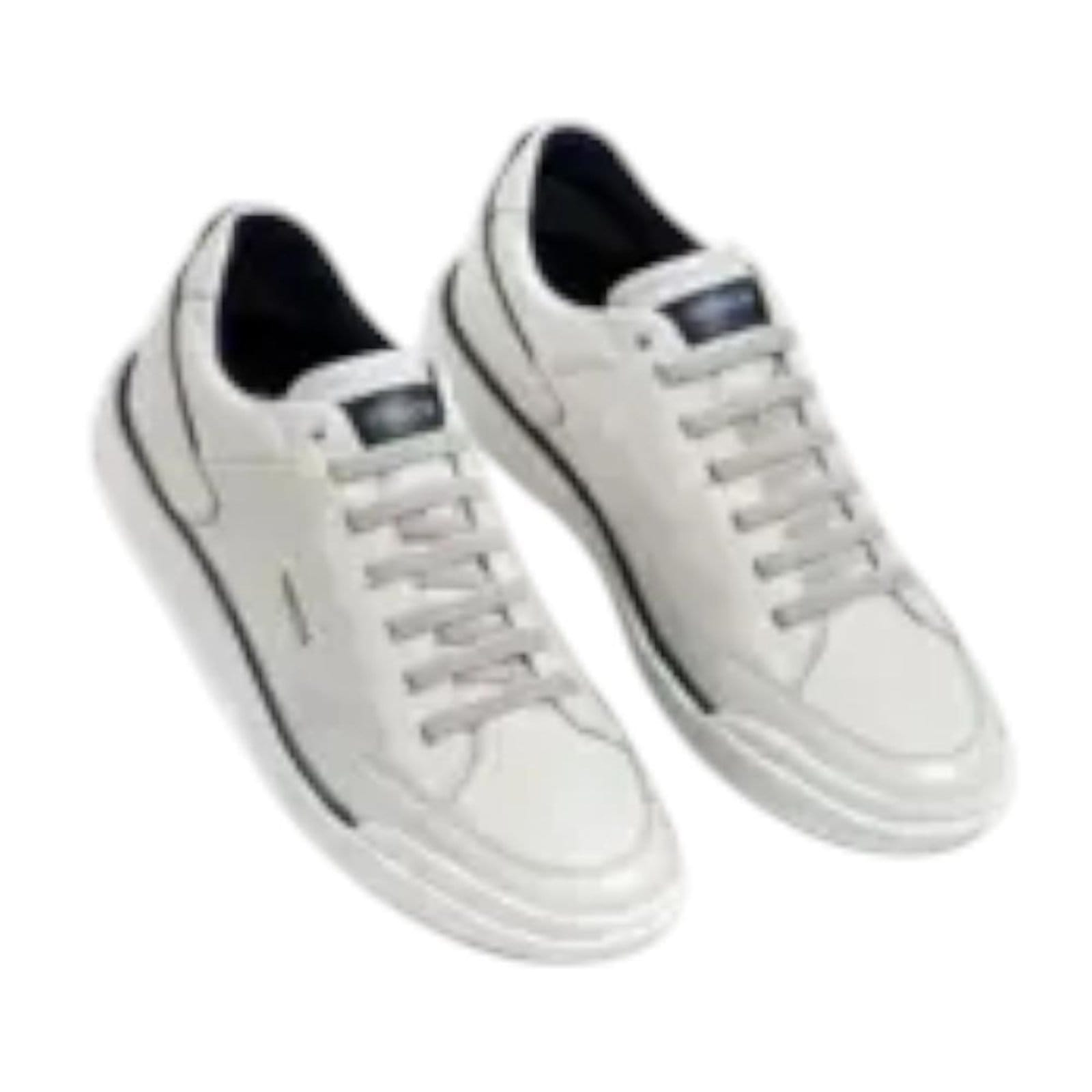 Vista 2 Tênis Sapatênis Ferracini Star Couro Claro Masculino FERRACINI cinza