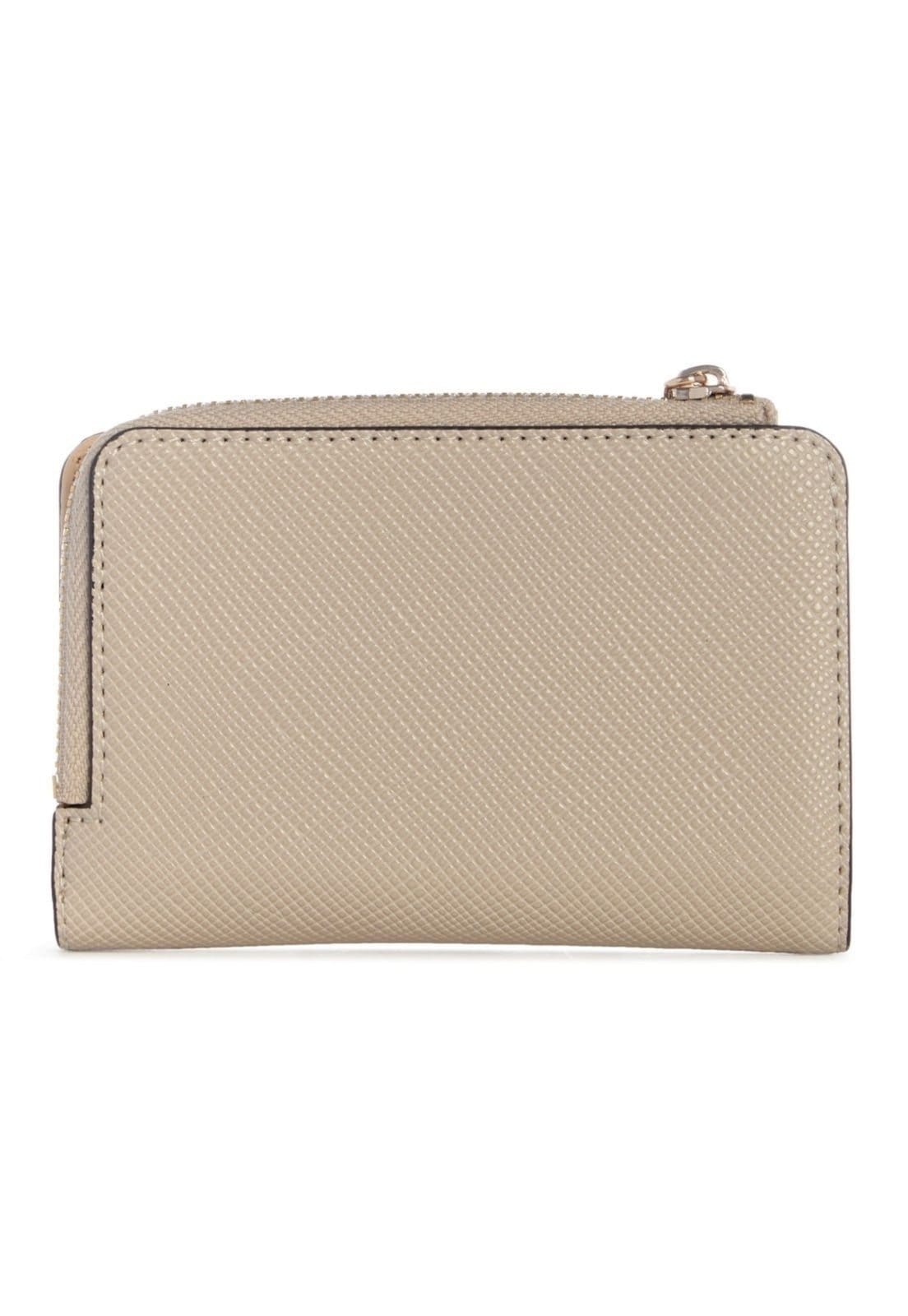 Vista 2 Carteira Guess Laurel II Card Case Bege Guess cinza