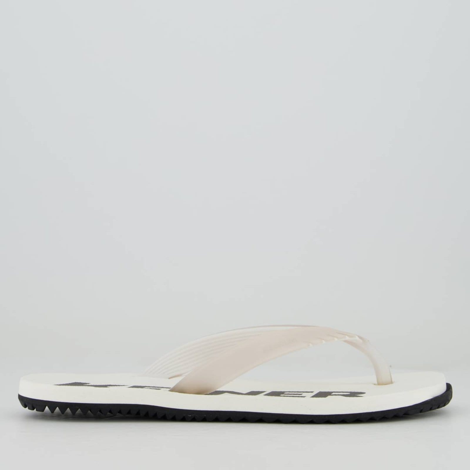 Vista 2 Chinelo Kenner RED Branco e Preto Kenner branco red