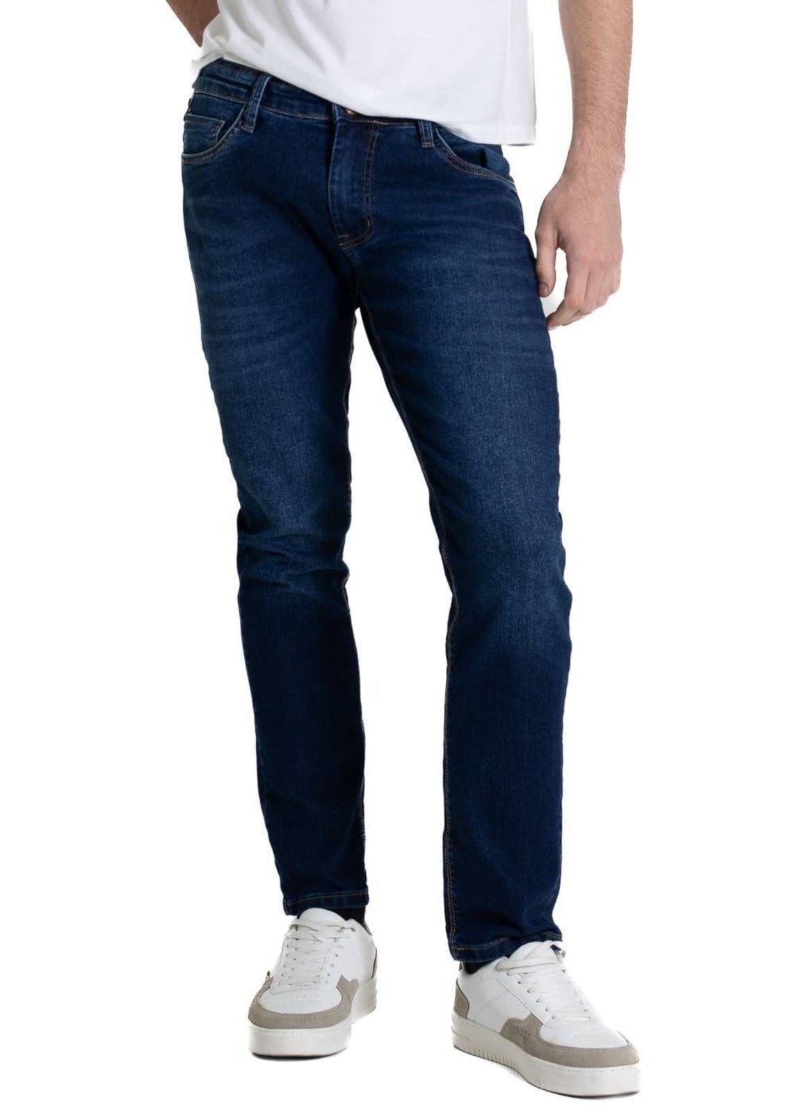 Vista principal Calça Jeans Sawary Slim - 280552 Sawary azul