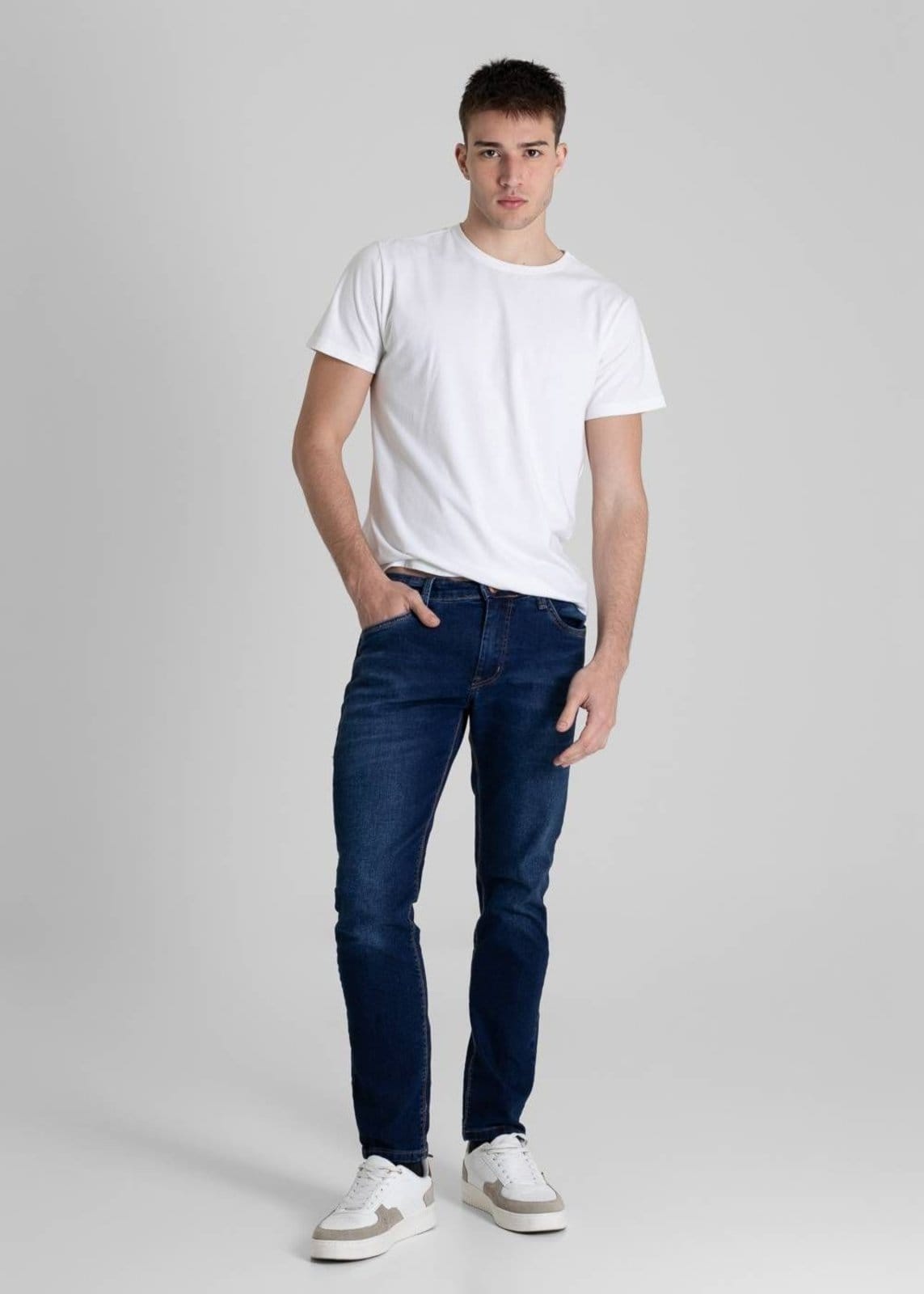 Vista 2 Calça Jeans Sawary Slim - 280552 Sawary azul