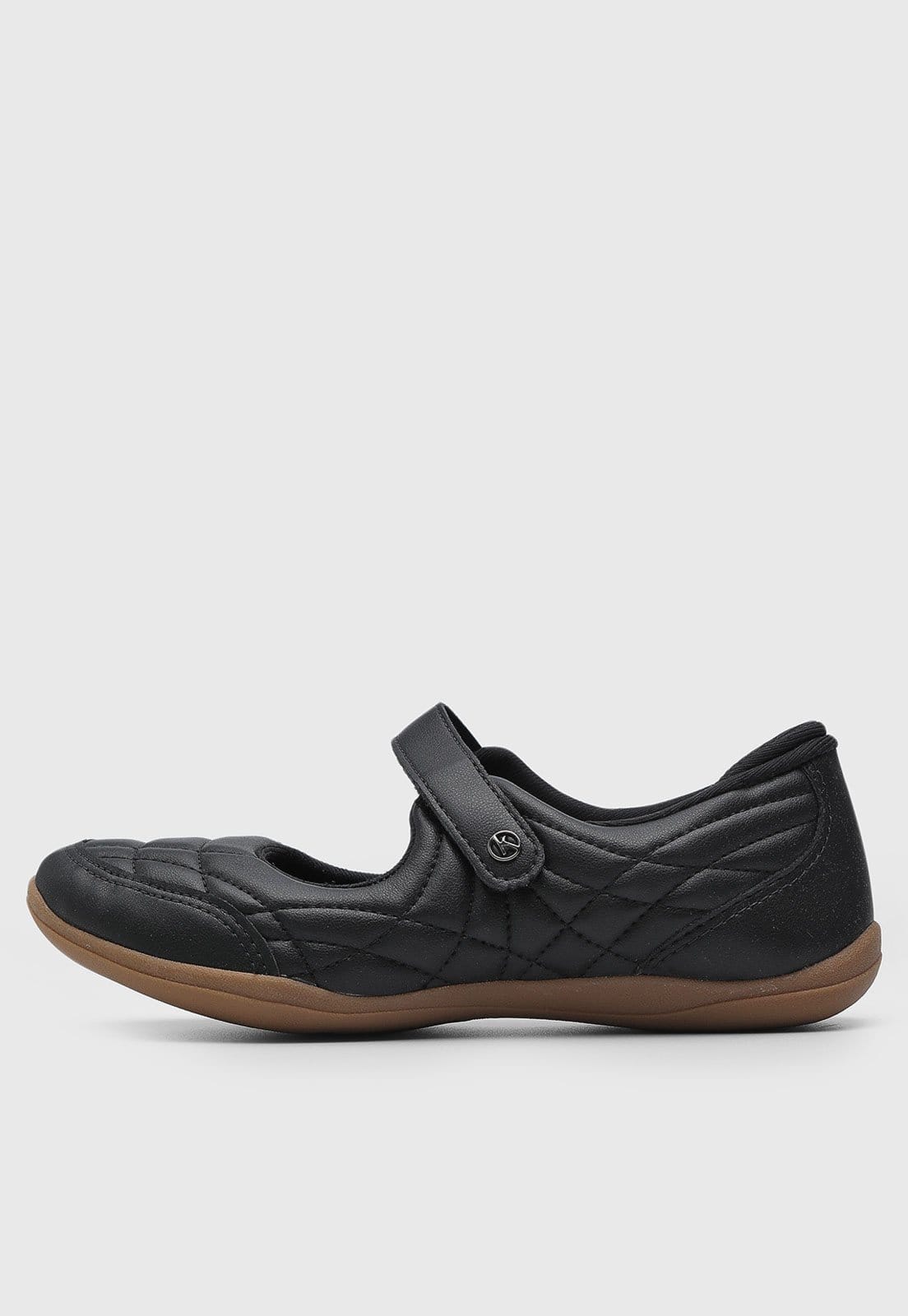 Vista principal Tênis Feminino Kolosh Matelassê Kolosh preto