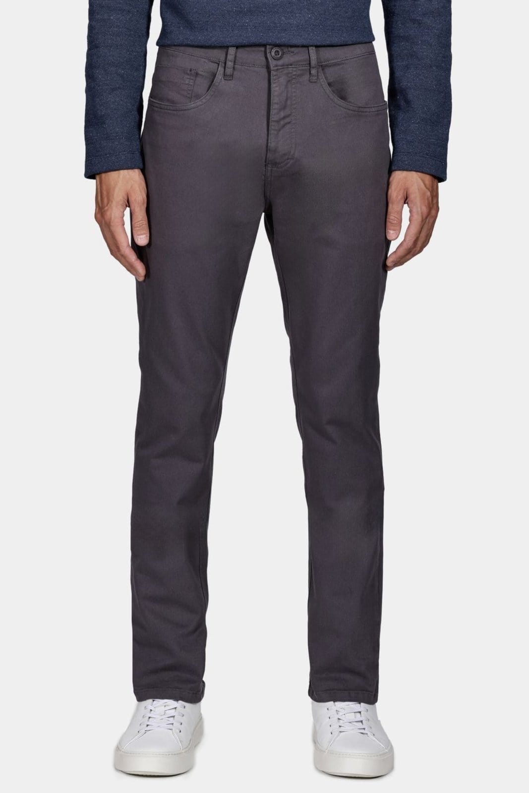 Calça Aramis Color 5 Pockets Lisa Chumbo