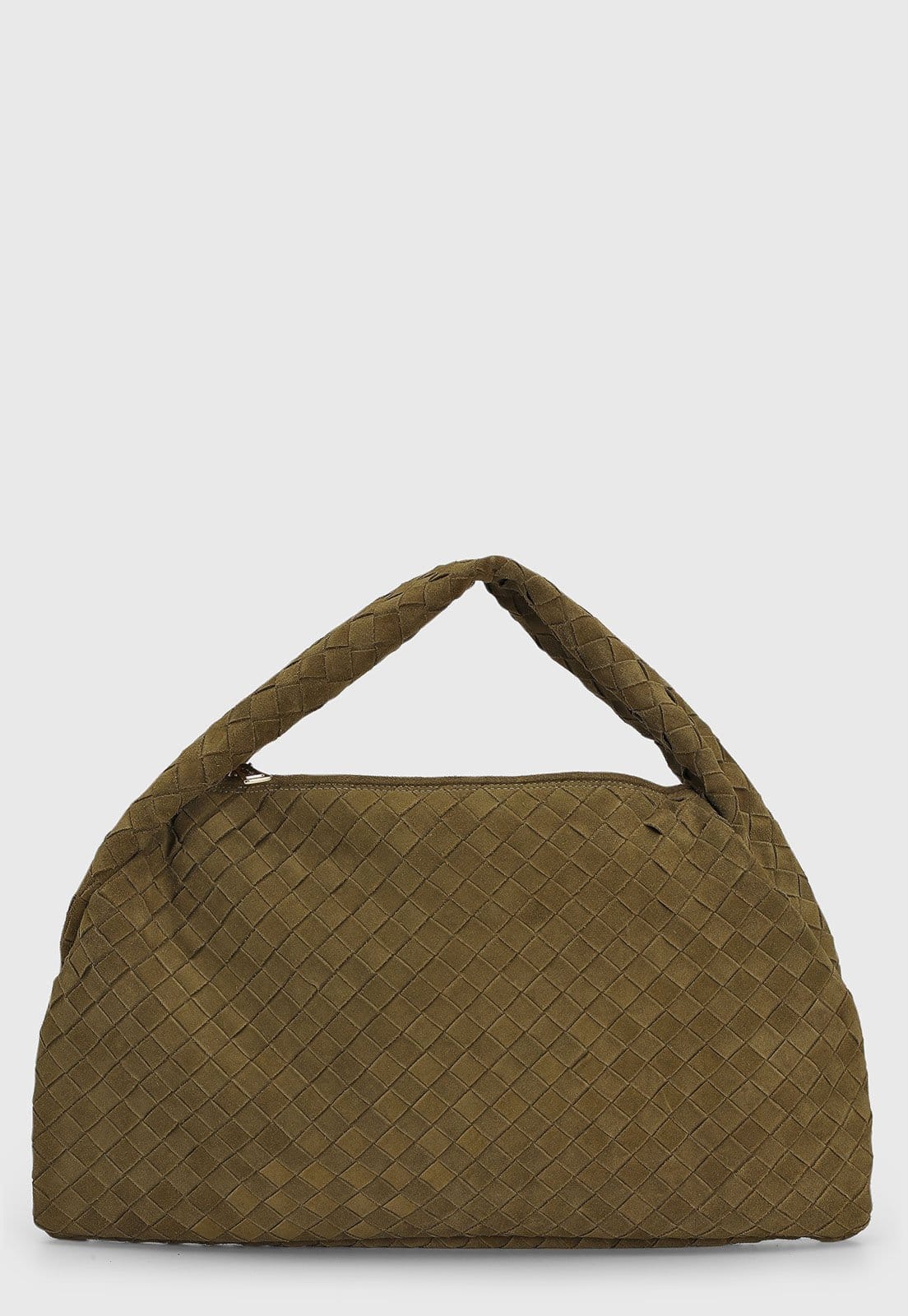 Vista principal Bolsa Feminina Luiza Barcelos Tramada Oliva Luiza Barcelos verde