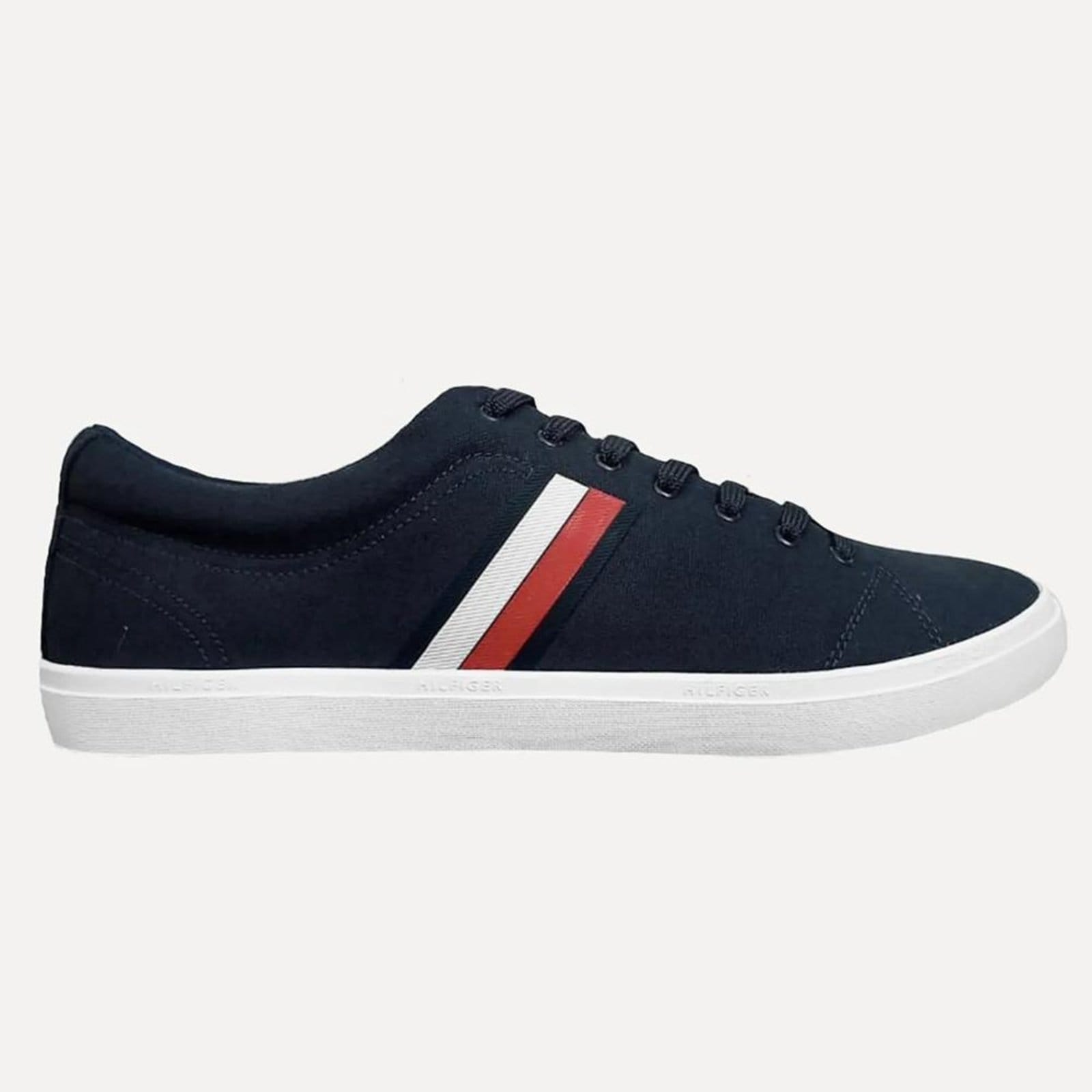 Vista principal Tênis Tommy Hilfiger New Harrison Masculino Desert Sky Tommy Hilfiger azul marinho
