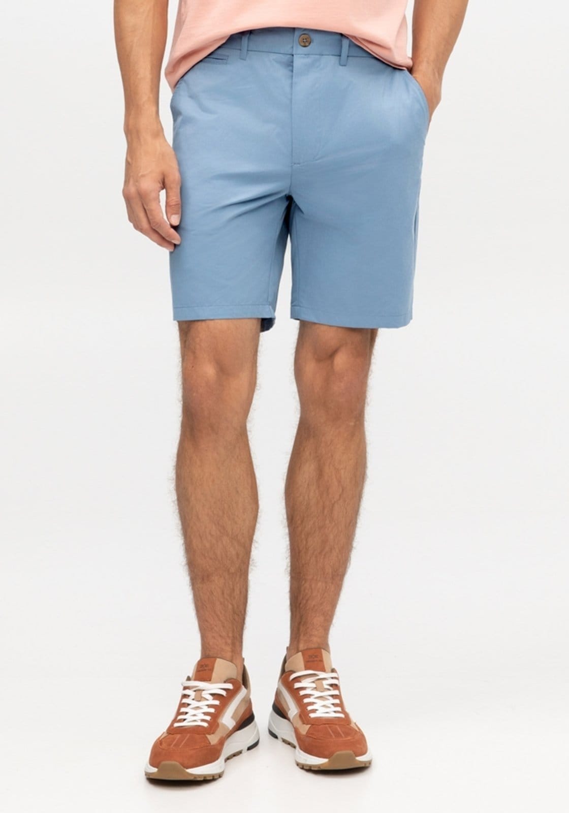 Shorts Masculino Alfaiataria em Tecido Plano