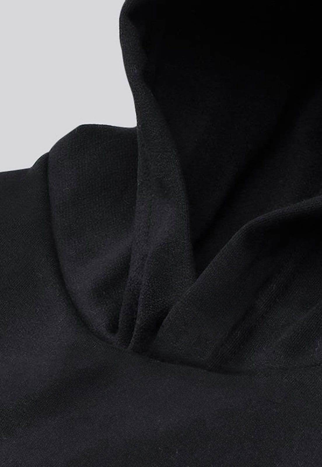 Vista 2 Blusa de Frio Moletom Flanelado Benellys Jiu Jitsu Com Capuz Benellys preto