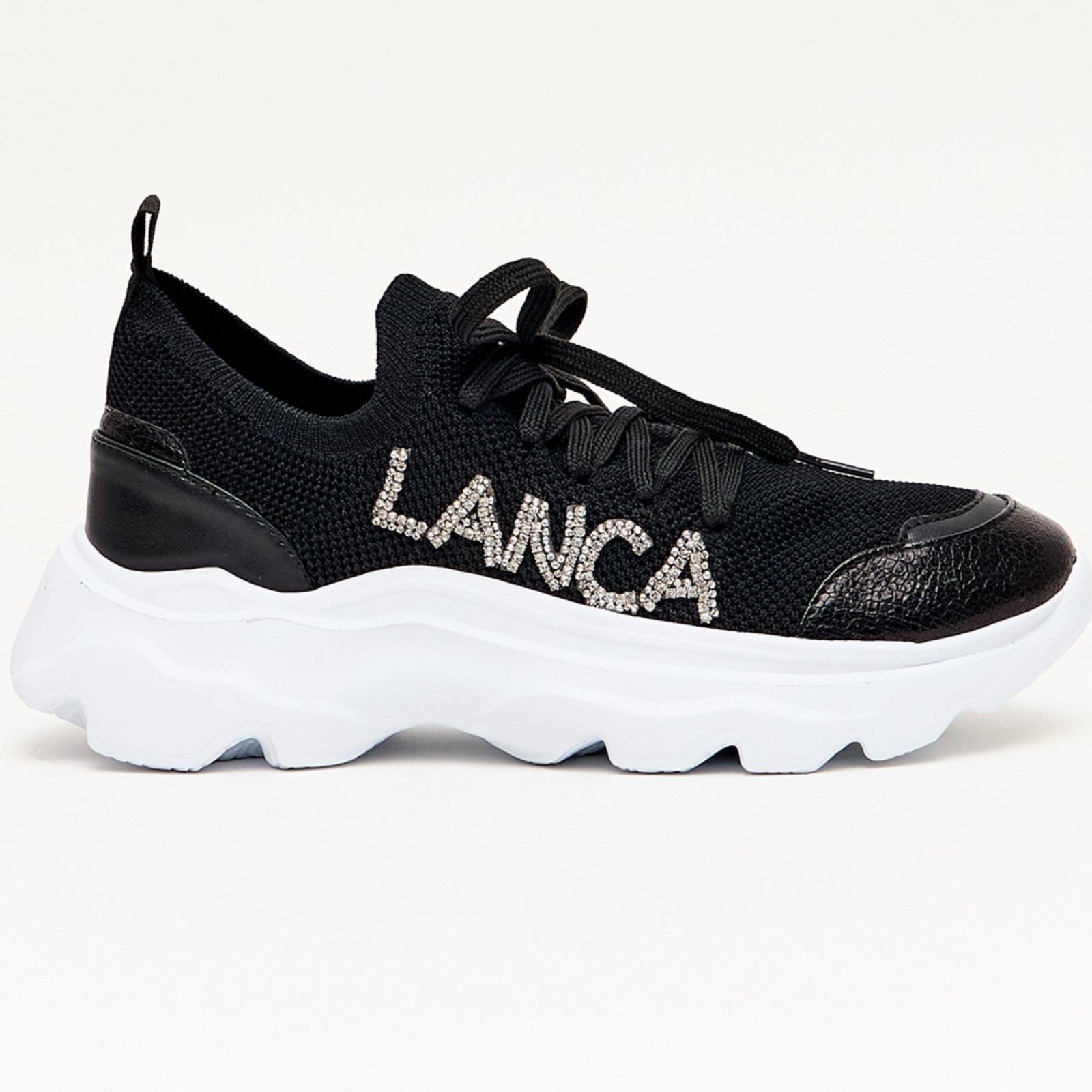 Tênis Lança Perfume Knit Strass Ve25 Feminino