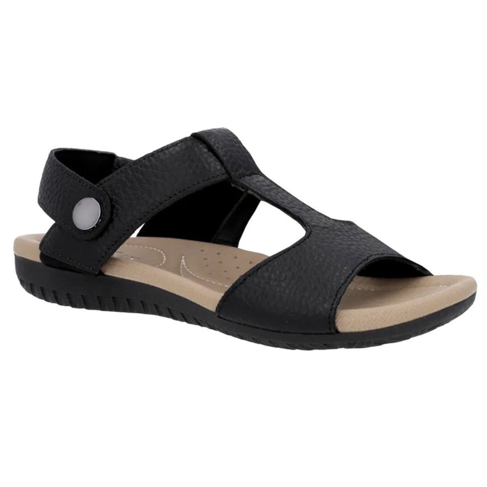 Vista 2 Sandália Usaflex Relax Baixa Feminina Usaflex preto