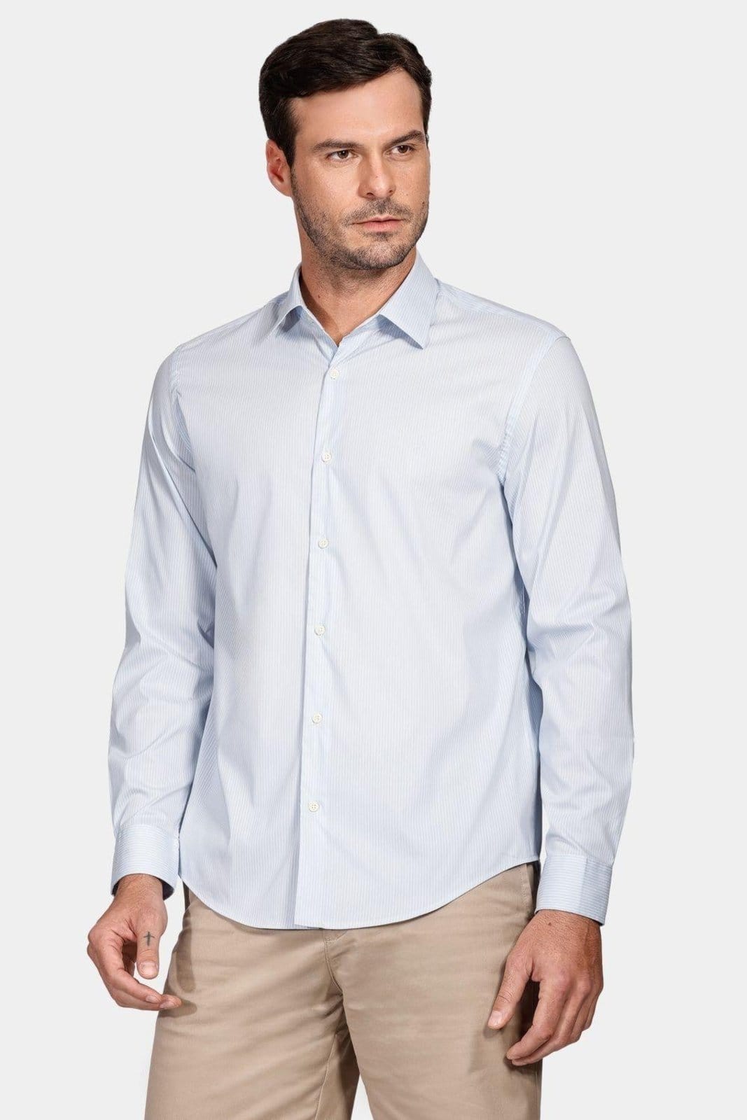 Camisa Aramis Manga Longa Regular Algodão