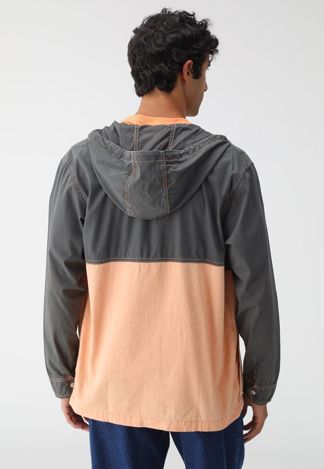 Jaqueta Corta Vento Quiksilver Lisa Grafite