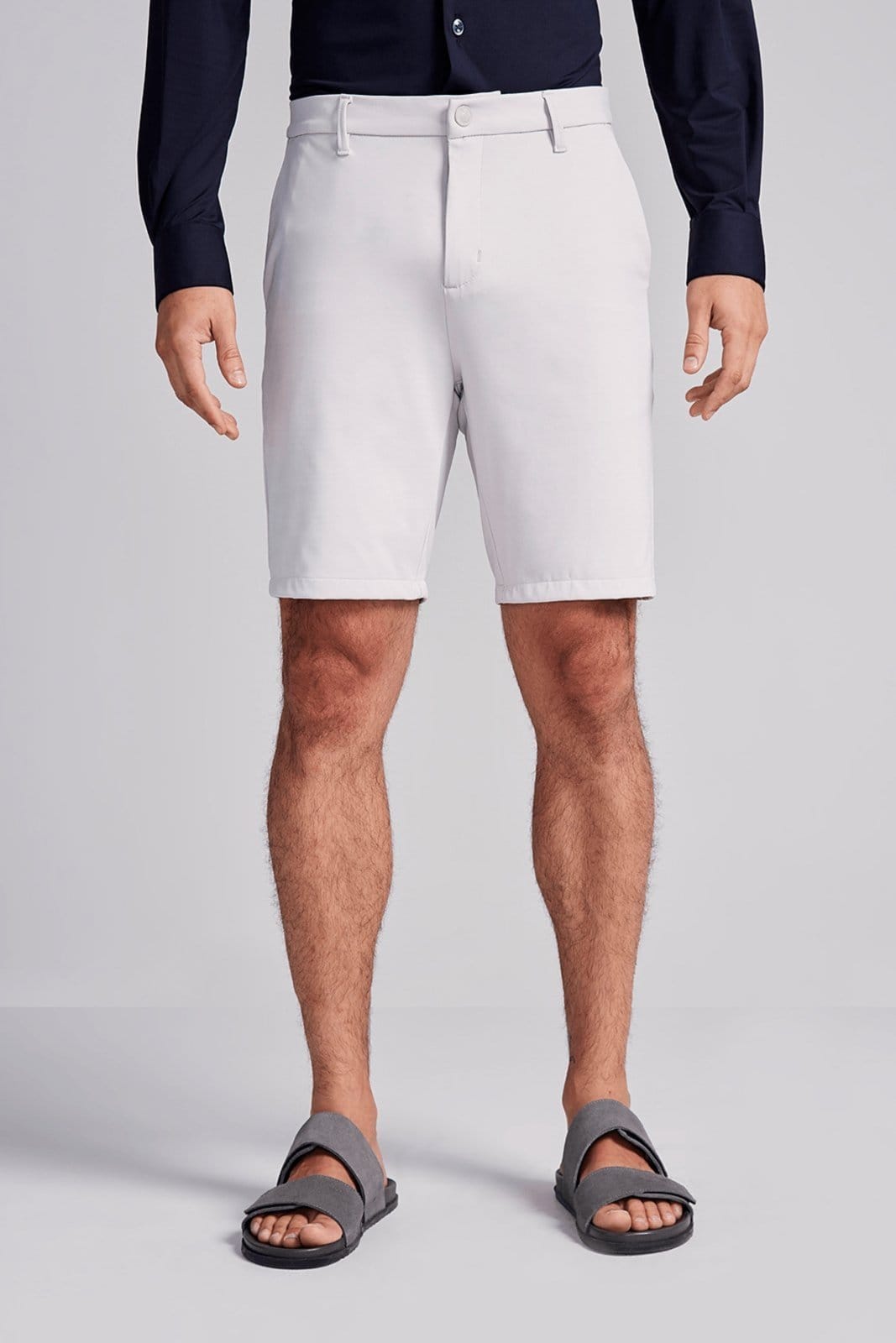 HIGHSTIL Bermuda Tecnocomfy Slim Fit - Off White