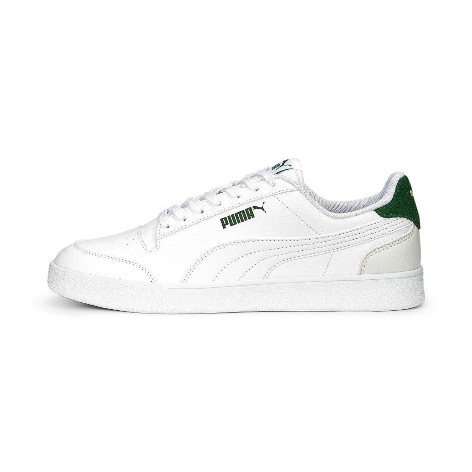 Tênis Puma Shuffle White/Vapor Gray/Archive Green