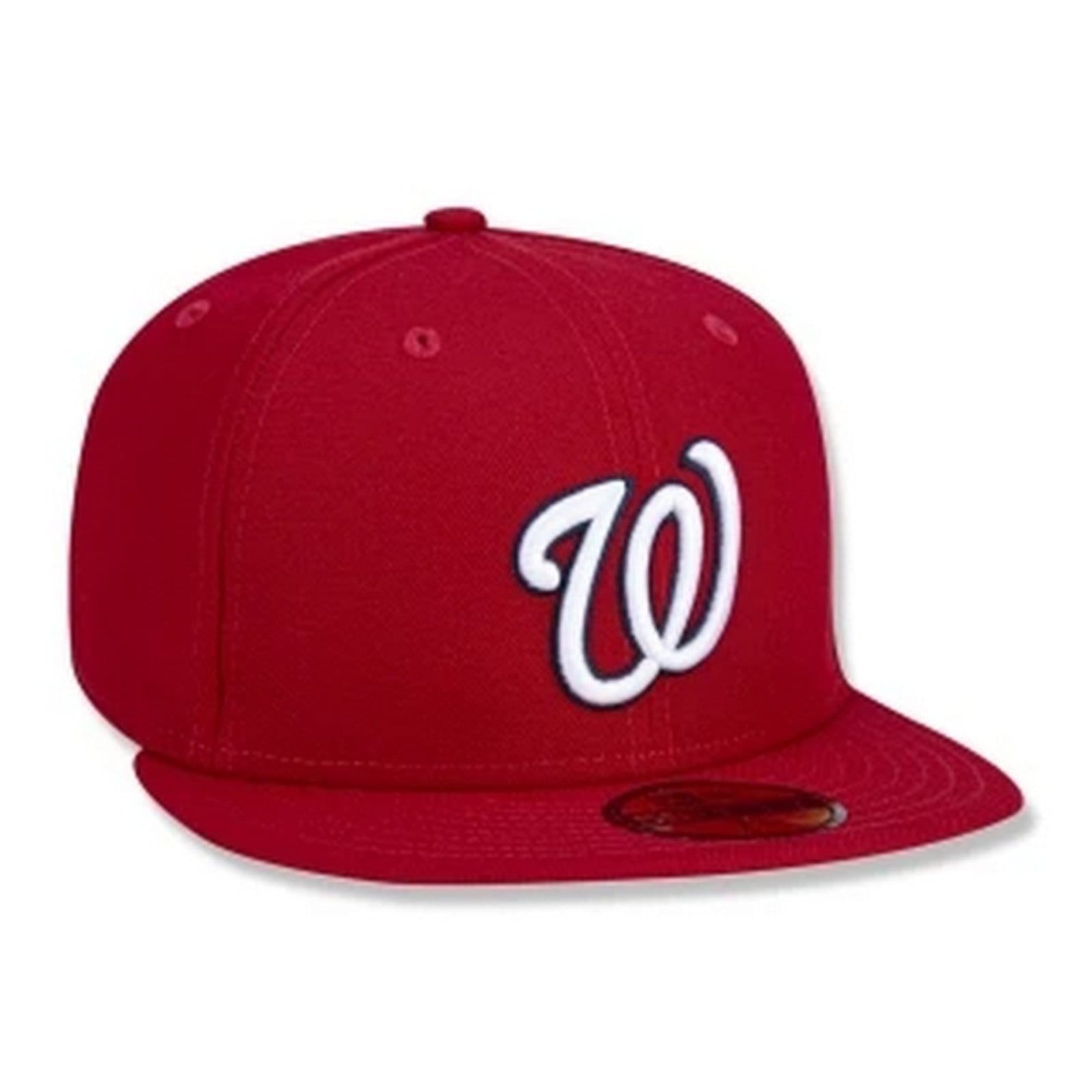 Vista 2 Boné New Era 59fifty Washington Nationals new era vermelho