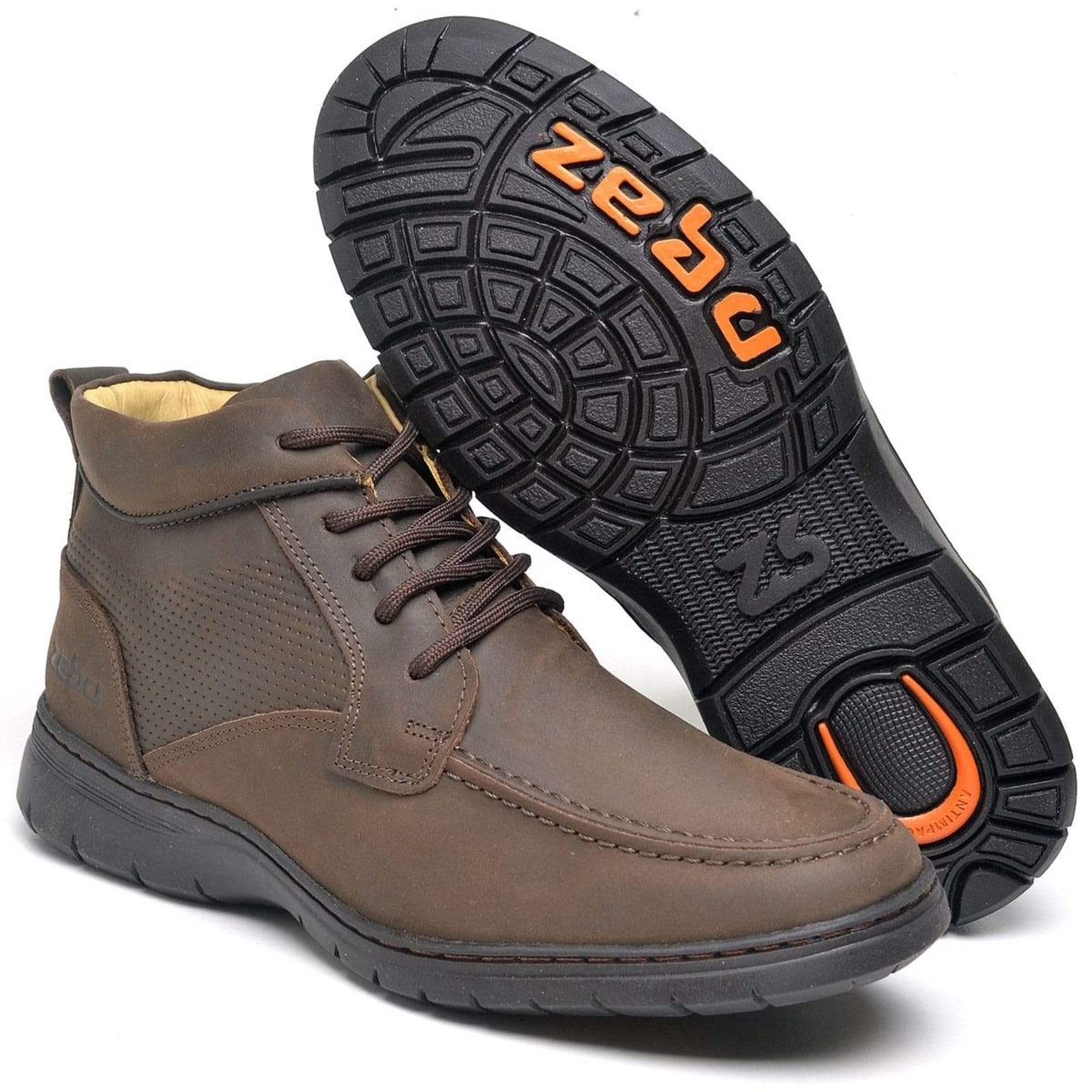 Bota Botina Zebu Graxo Tenis Casual Original 74090