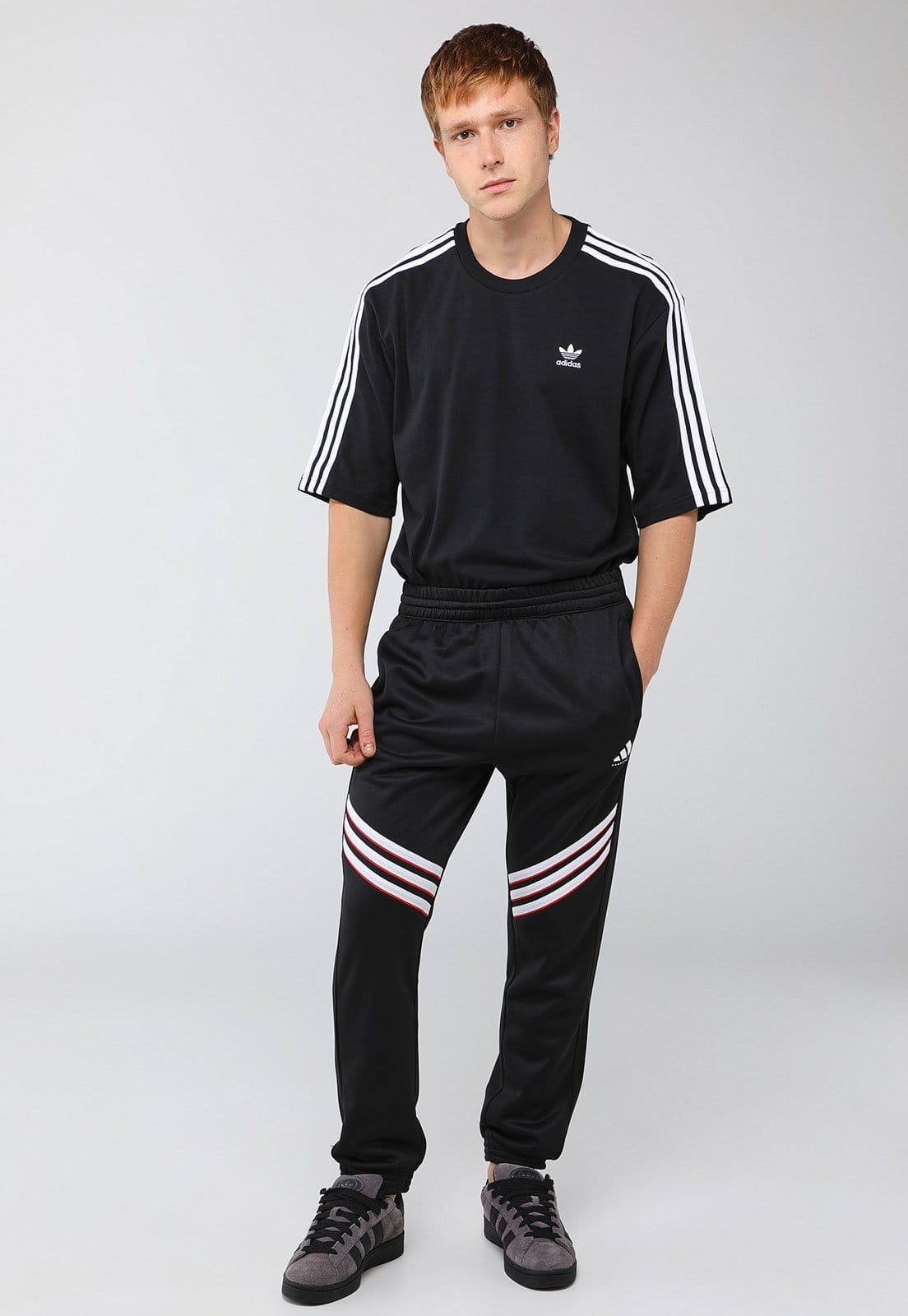 Vista 2 Calça Masculina adidas Originals CrazyWarm Preta adidas Originals preto