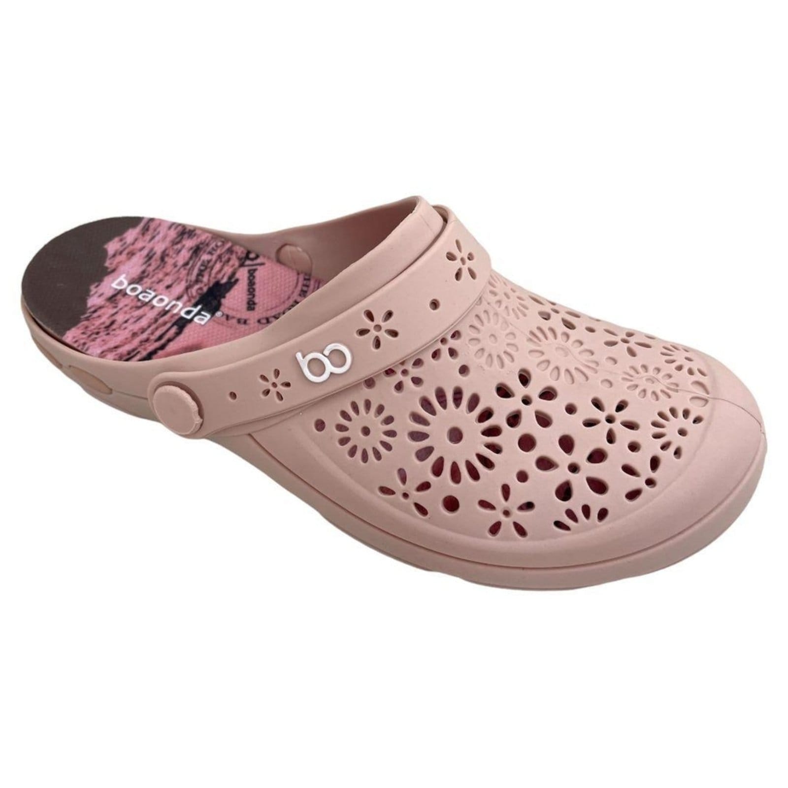 Vista 2 Chinelo Babuche Feminino Boa Onda Nellie Boa onda nude