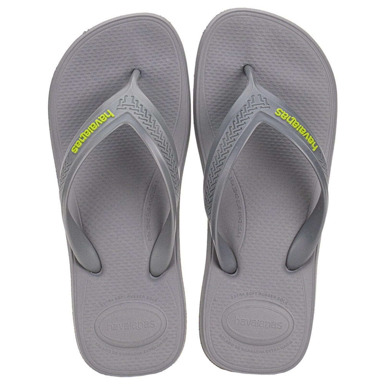 Vista principal Chinelo Masculino Top Max Comfort Havaianas Cl25 0098608 Havaianas cinza