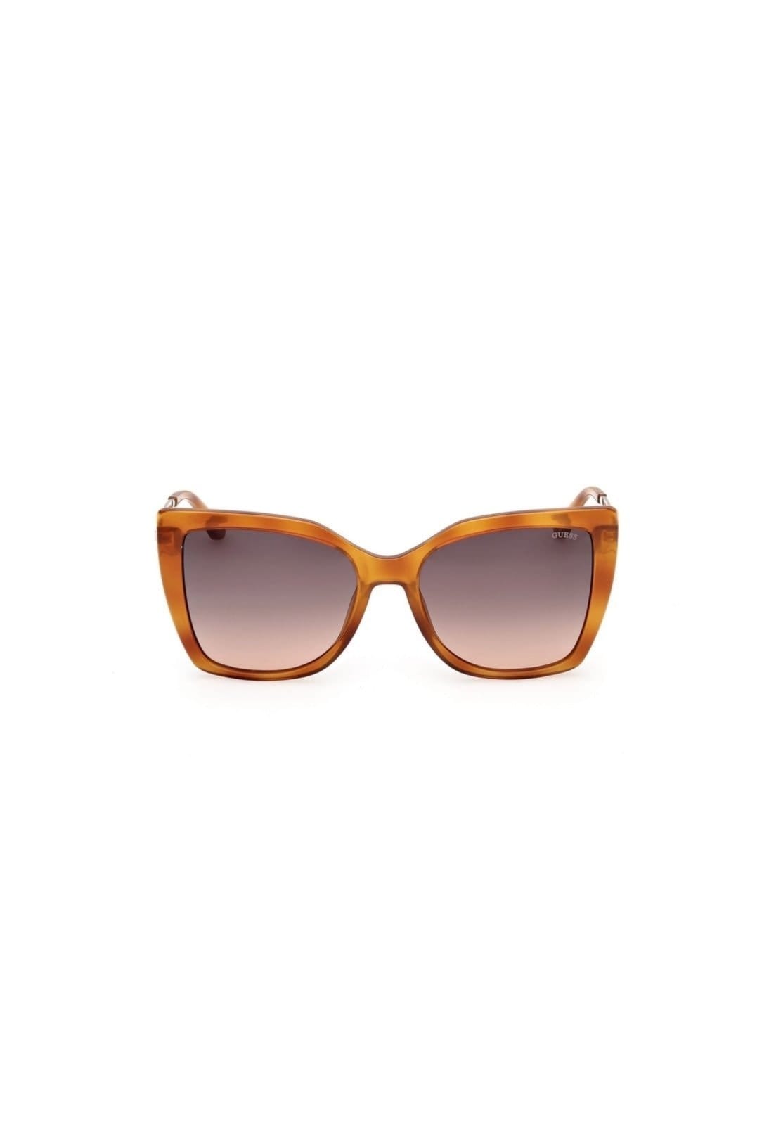 Vista principal Óculos de Sol Guess Quadrado Acetato Claro Guess laranja