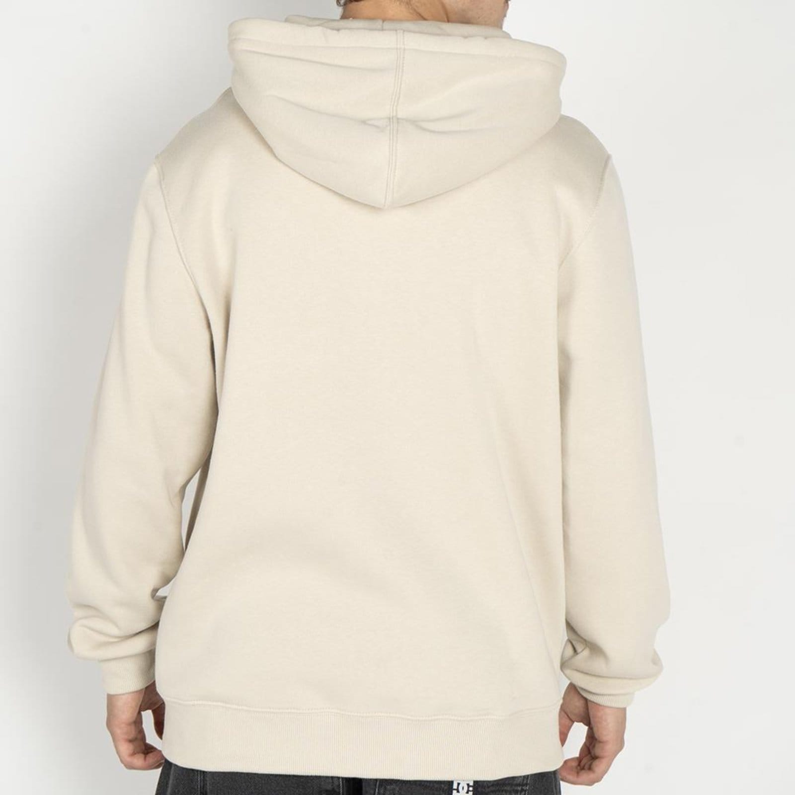 Vista 2 Moletom DC Shoes Canguru Embroidery WT25 Masculino DC Shoes bege