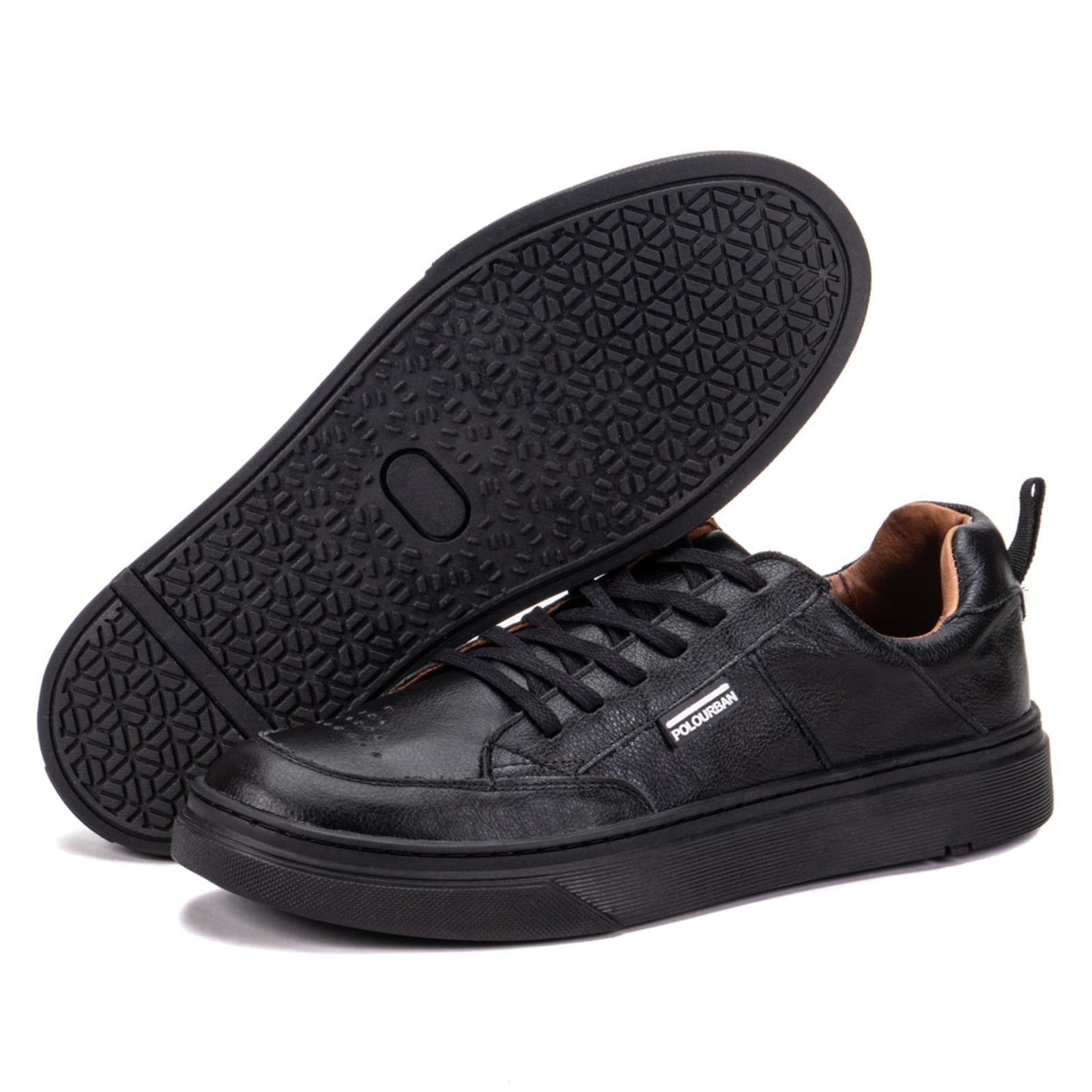 Tênis Masculino Casual Oásis em Couro