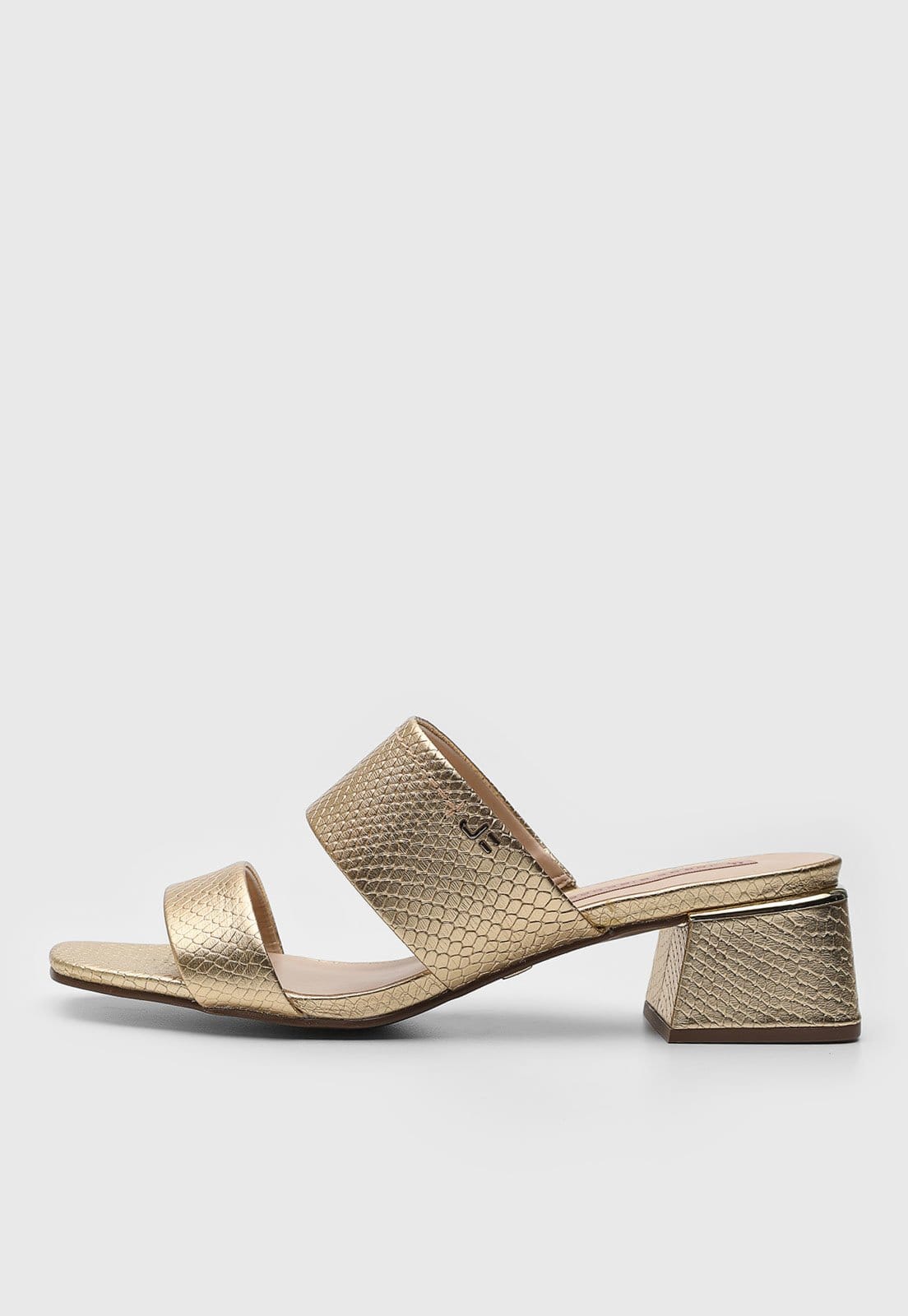 Tamanco Jorge Bischoff de Couro Croco