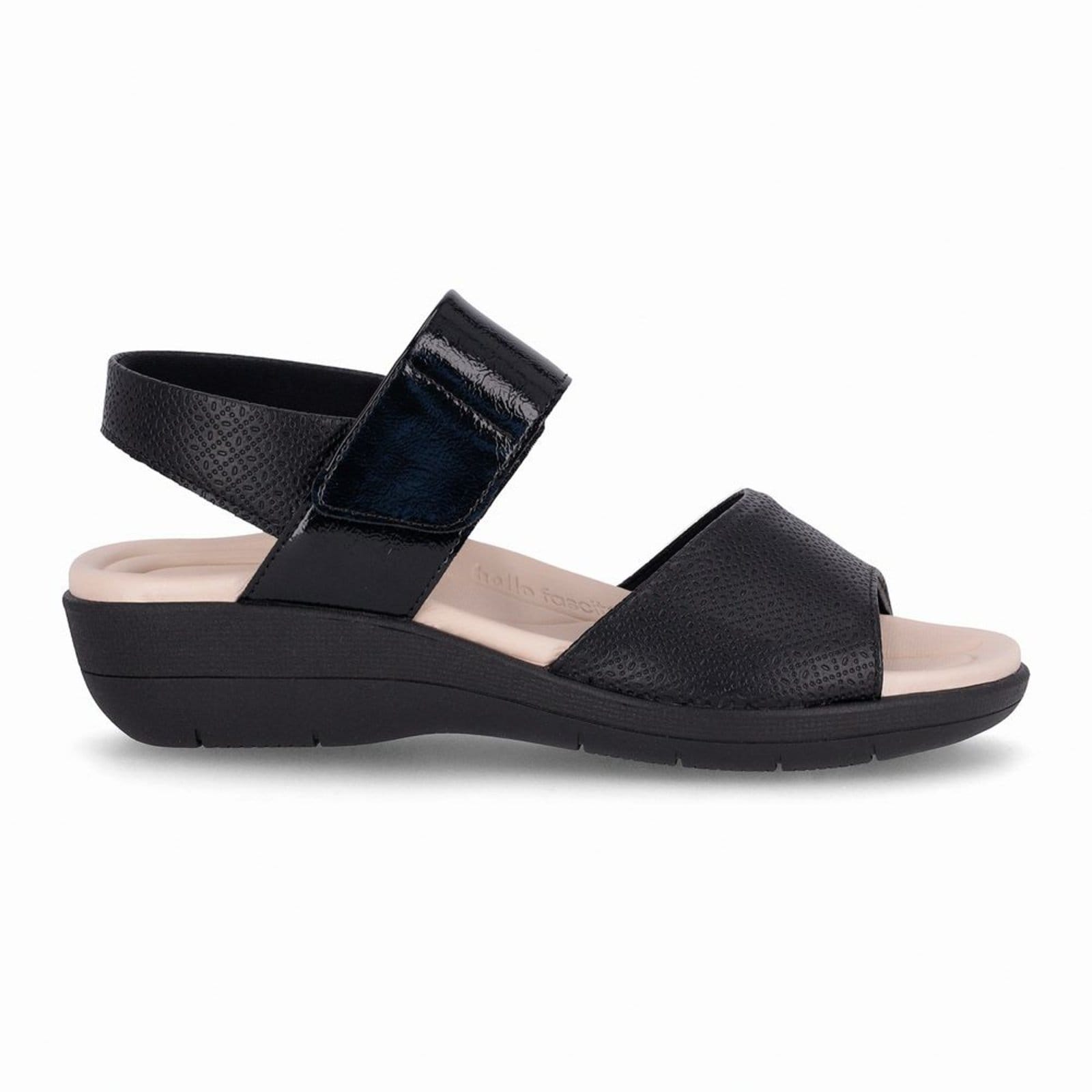 Sandália Fascite Anabela Médio