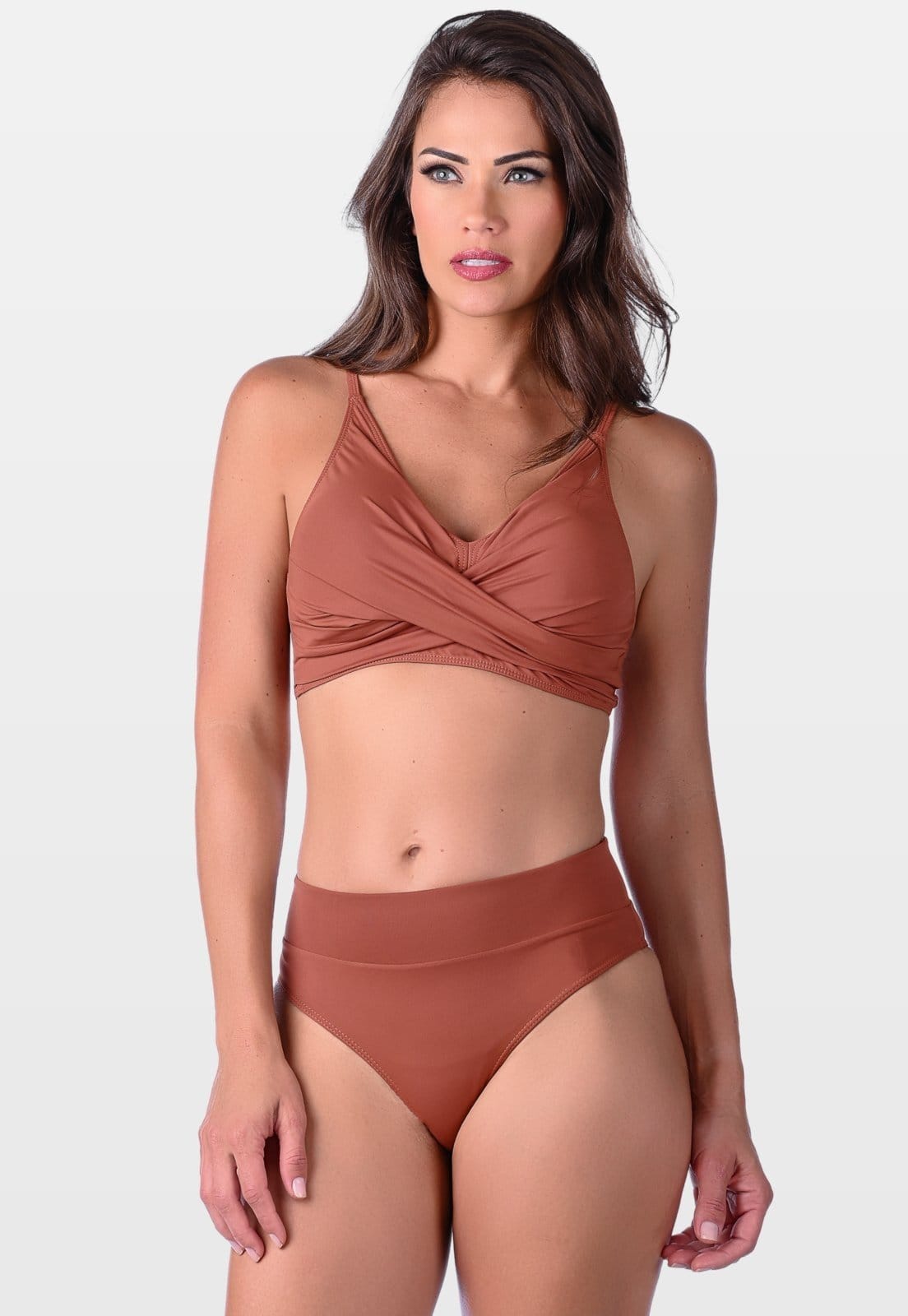 Biquíni Summer Soul Transpassado Bojo Removível Cintura Baixa Cós Duplo