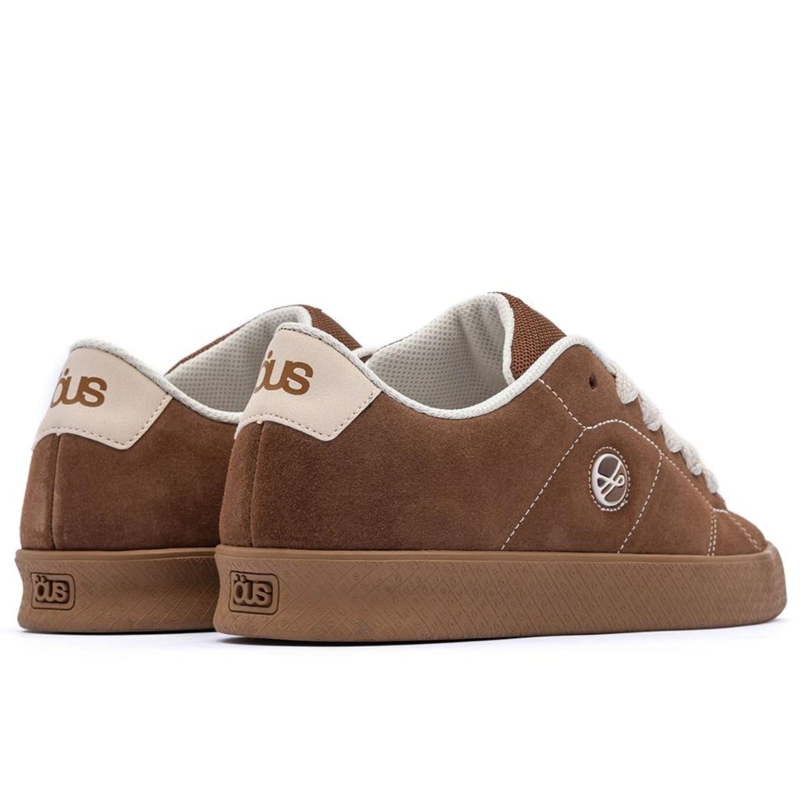 Vista 2 Tênis OUS Dots Masculino Argila Essencial ÖUS marrom