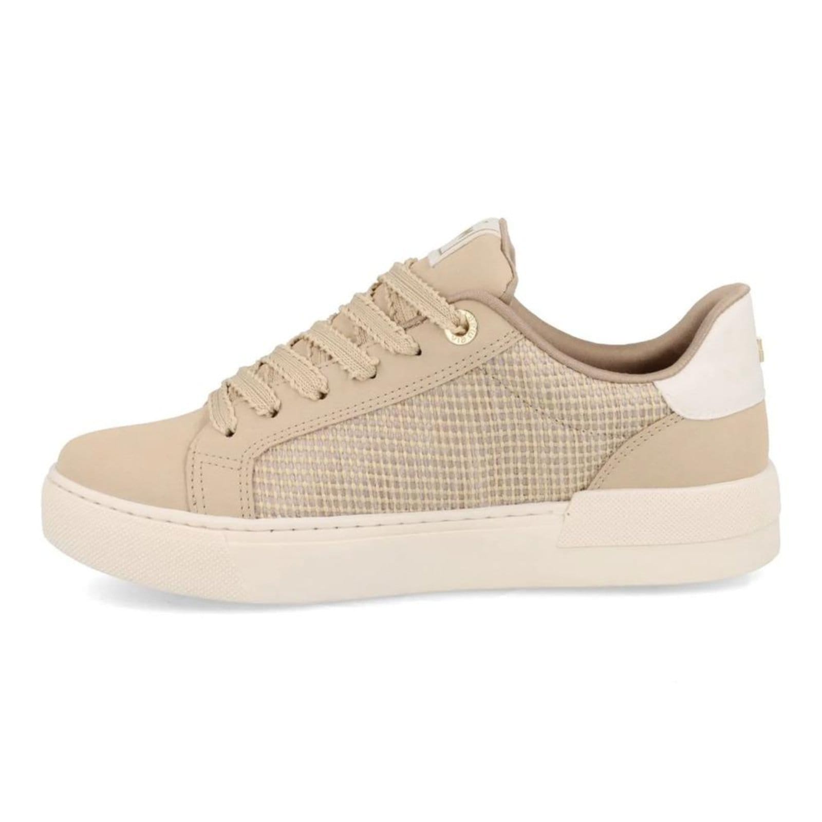 Vista 2 Tênis Via Marte Casual Amaretto Feminino VIA MARTE bege