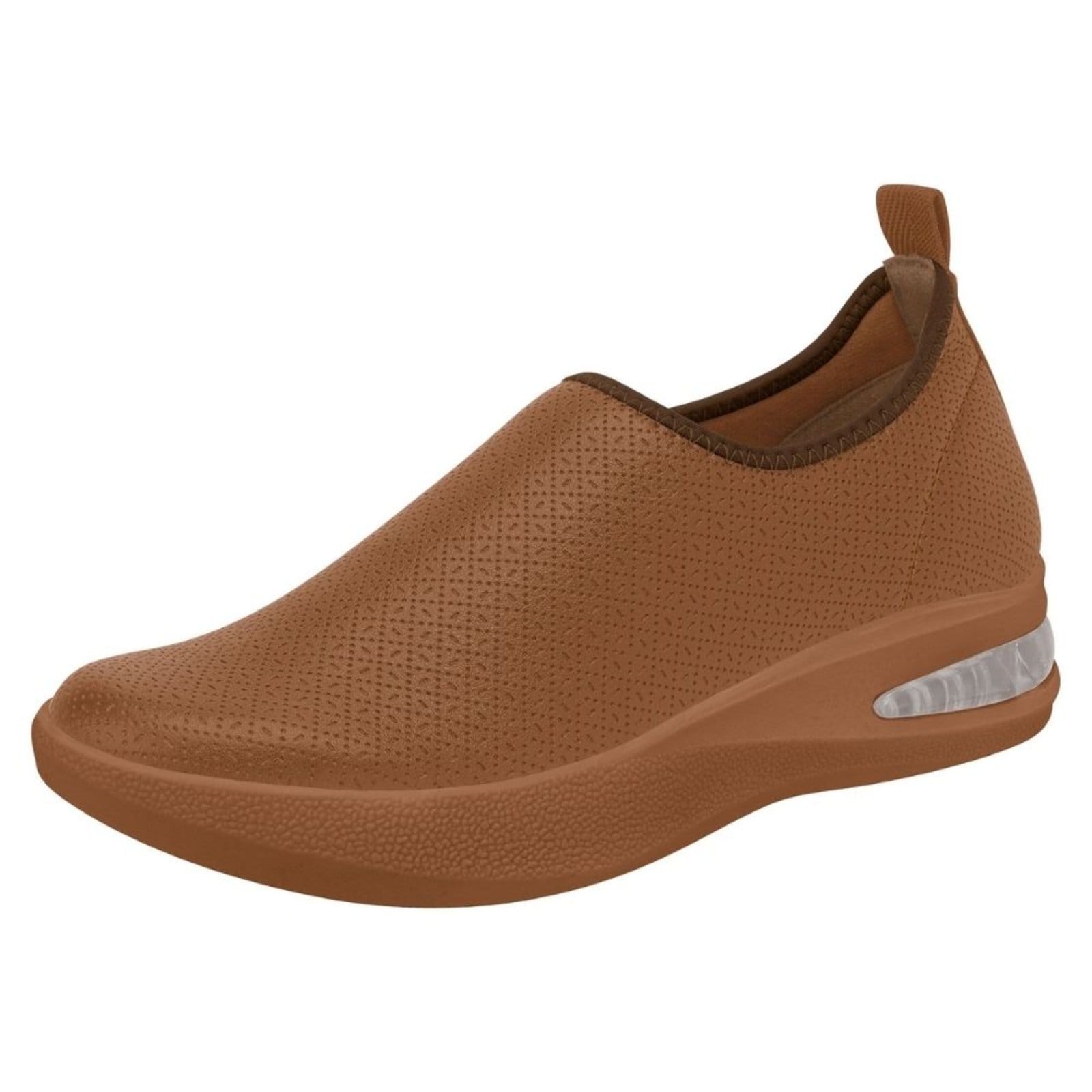 Vista 2 Tênis Feminino Softstep Anabela Ocre Piccadilly 94 Piccadilly marrom ocre