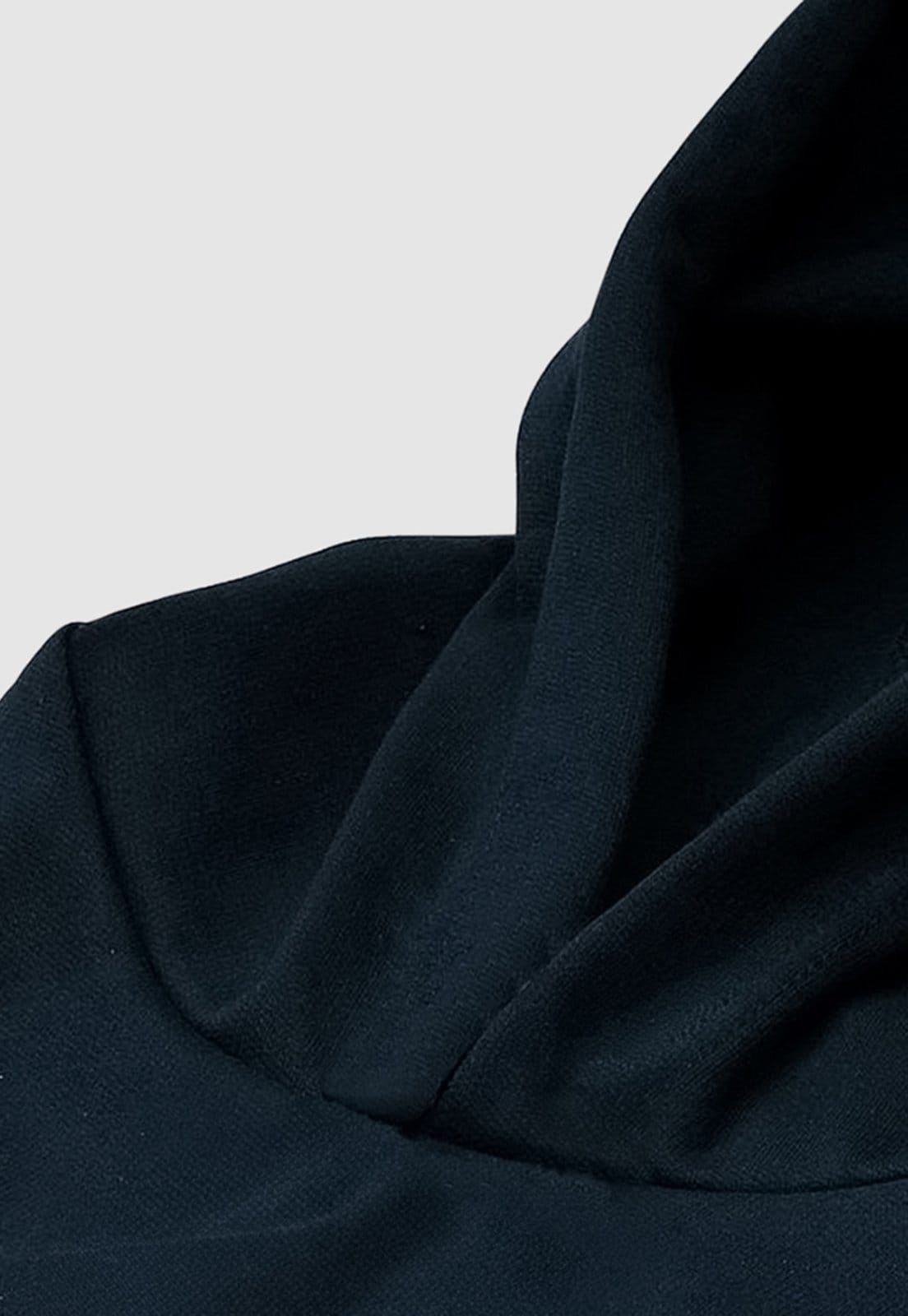 Vista 2 Blusa de Frio Moletom Feminino Canguru ão Coreana Benellys Marinho Benellys azul marinho