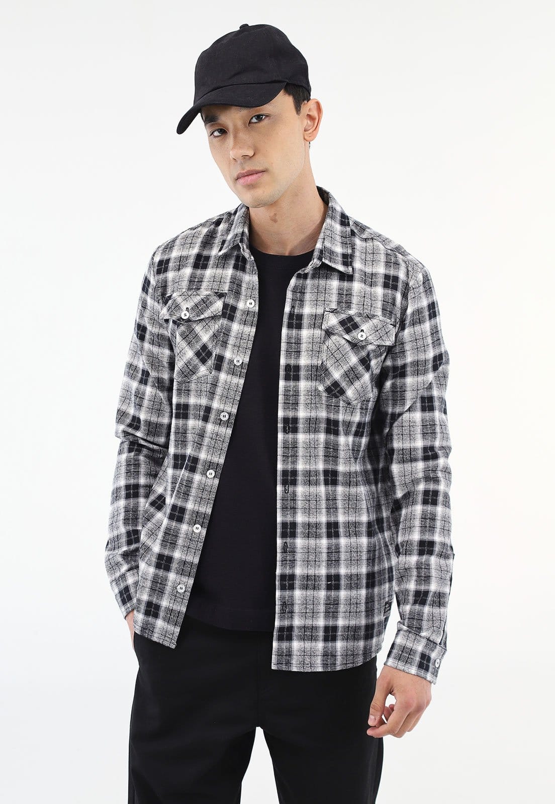 Camisa Oakley Reta Mod Explorer Preta