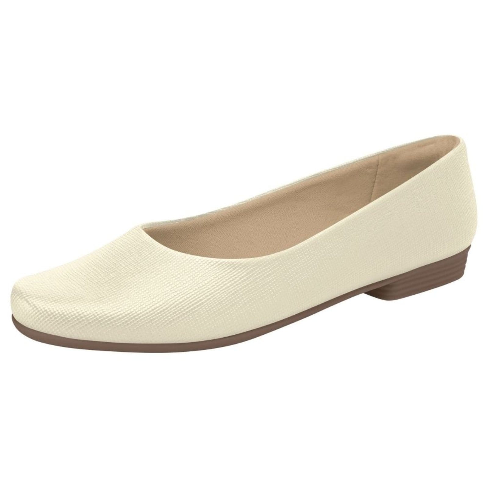 Vista 2 Sapatilha Feminina Raquel Off White Piccadilly 25 Piccadilly branco white