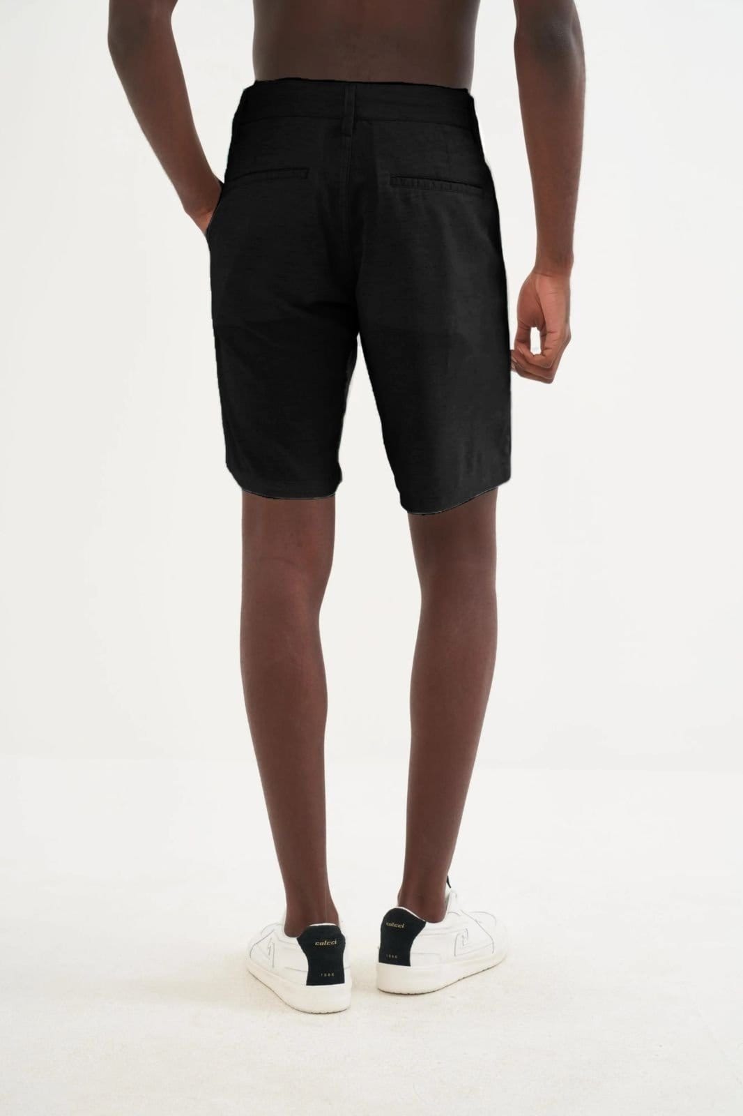 Vista 2 Bermuda Linho Colcci Colcci preto