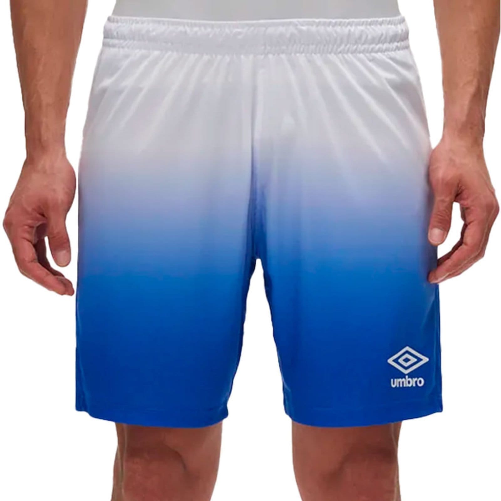 Calção Esportivo Masculino Umbro Baller II Azul Royal/Branco