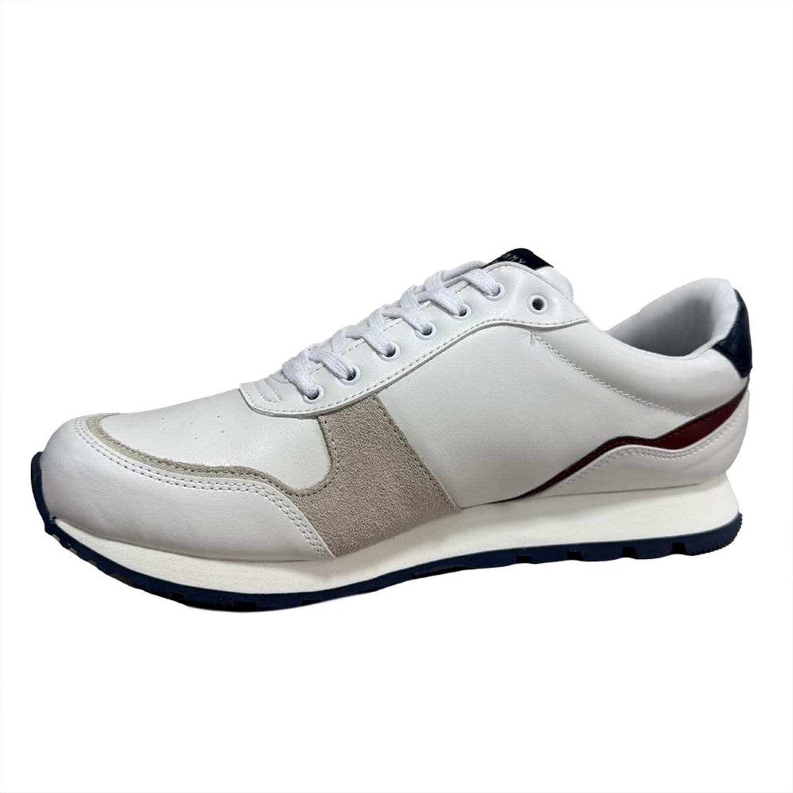 Vista 2 Tênis Tommy Hilfiger New Dorian Masculino White Tommy Hilfiger branco white