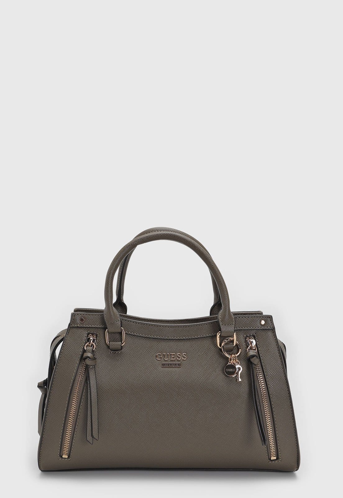 Bolsa Feminina Guess Grande Texturizada Oliva