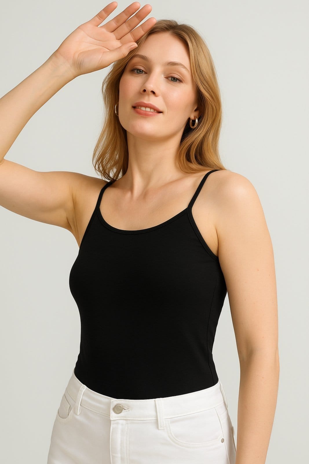 Camisa D Bell Outlet Fashion Alça Fina