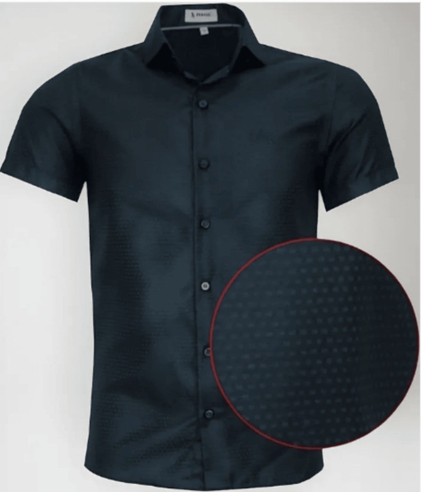 Camisa Social Amil Slim Misto Valinor Macia Manga Curta