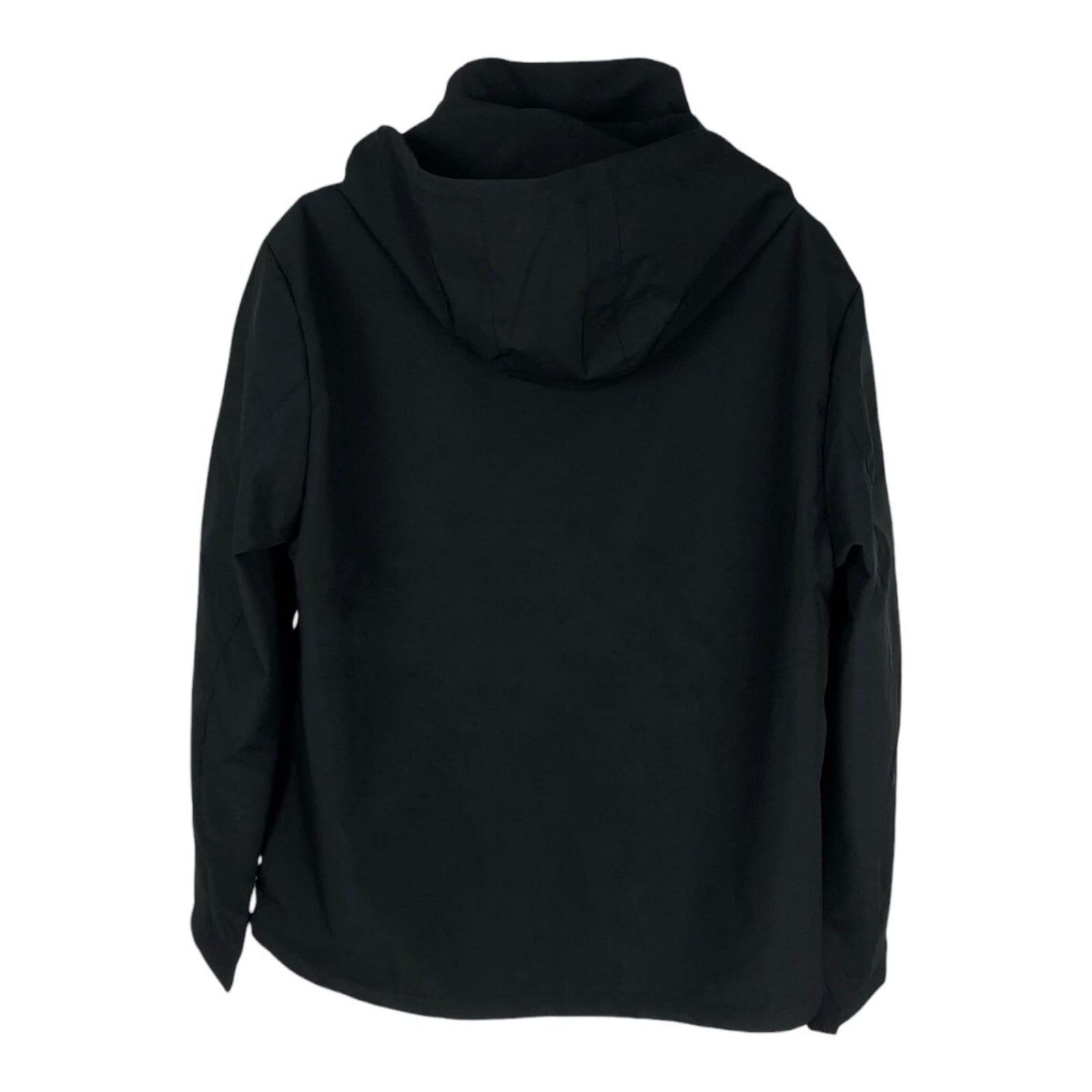 Vista 2 Jaqueta com Capuz Tecido Liso Colcci Colcci preto