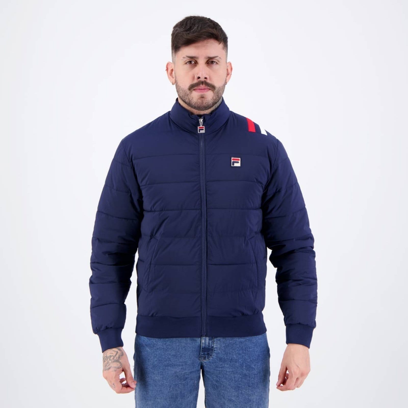 Vista principal Jaqueta Fila Brody Marinho Fila azul marinho