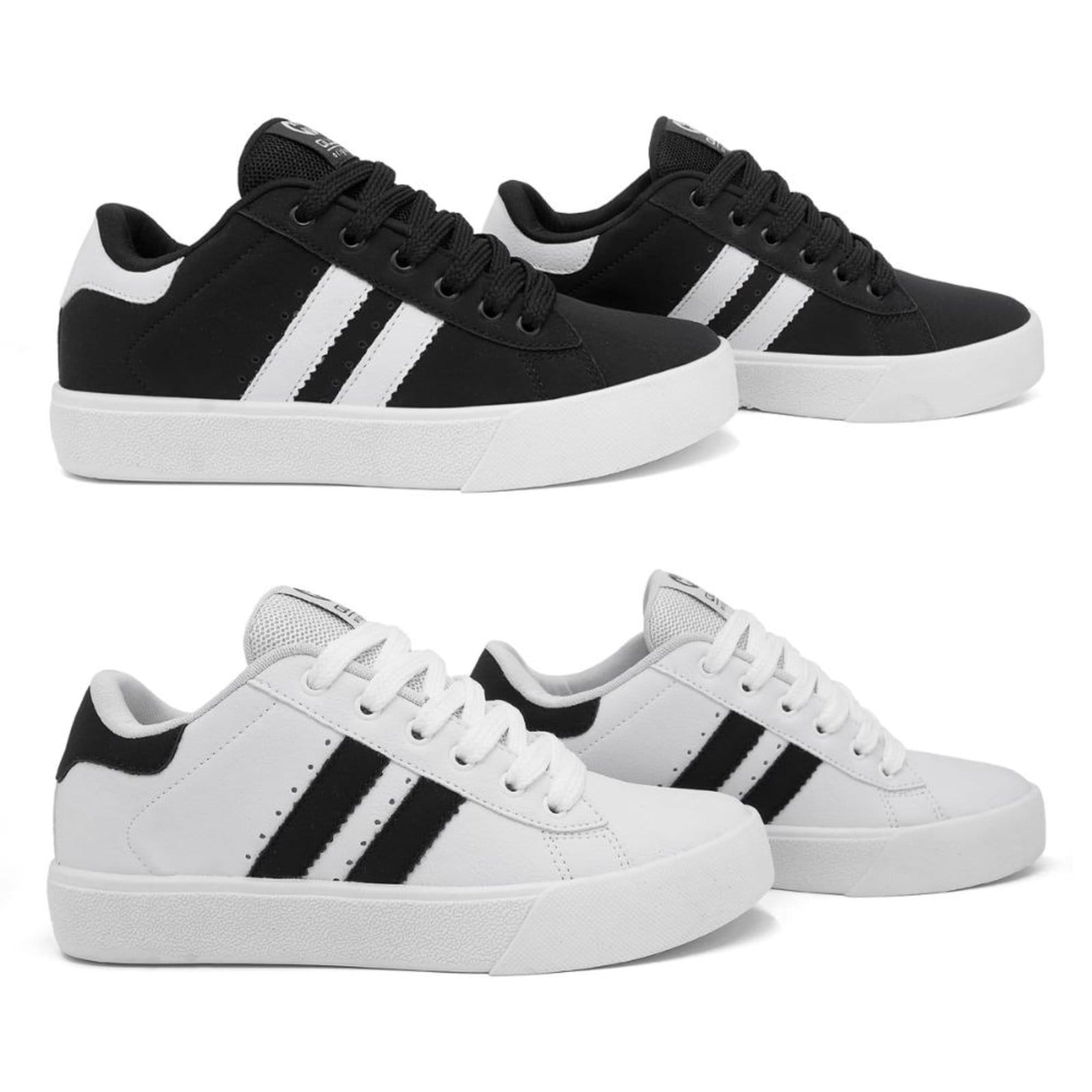 Kit 2 Tênis Street Ollie Masculino Space2 Conforto