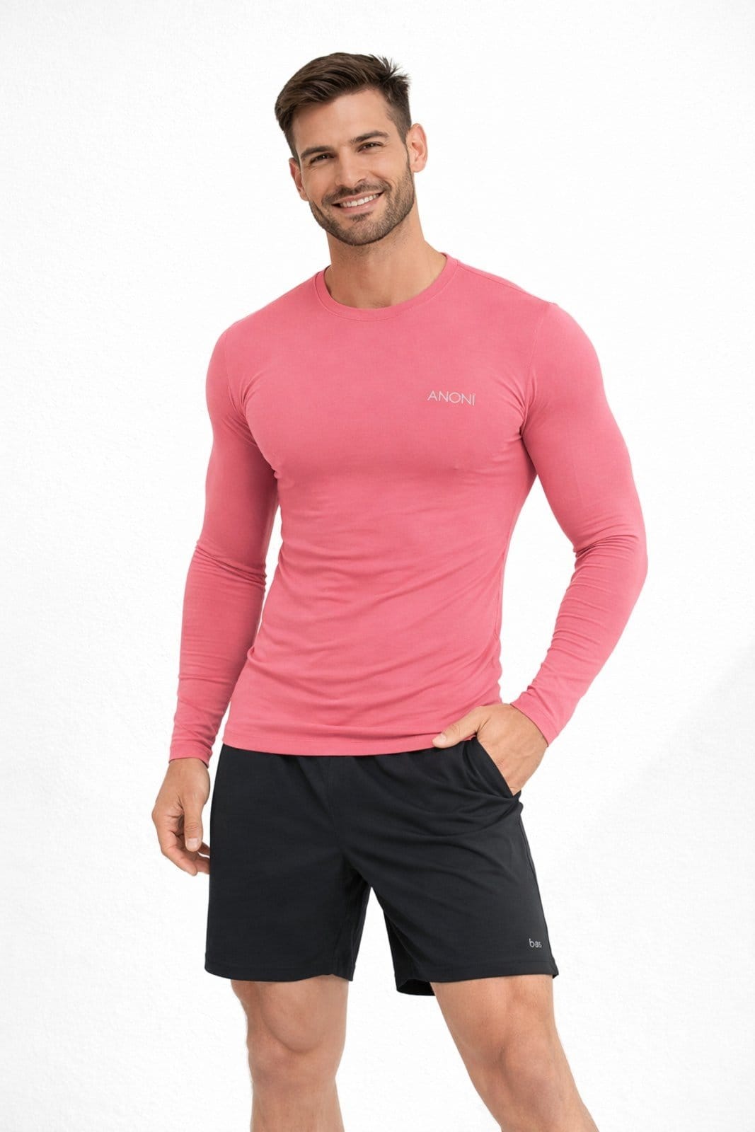 Blusa Manga Longa D Bell Outlet Fashion Proteção UV Salmão