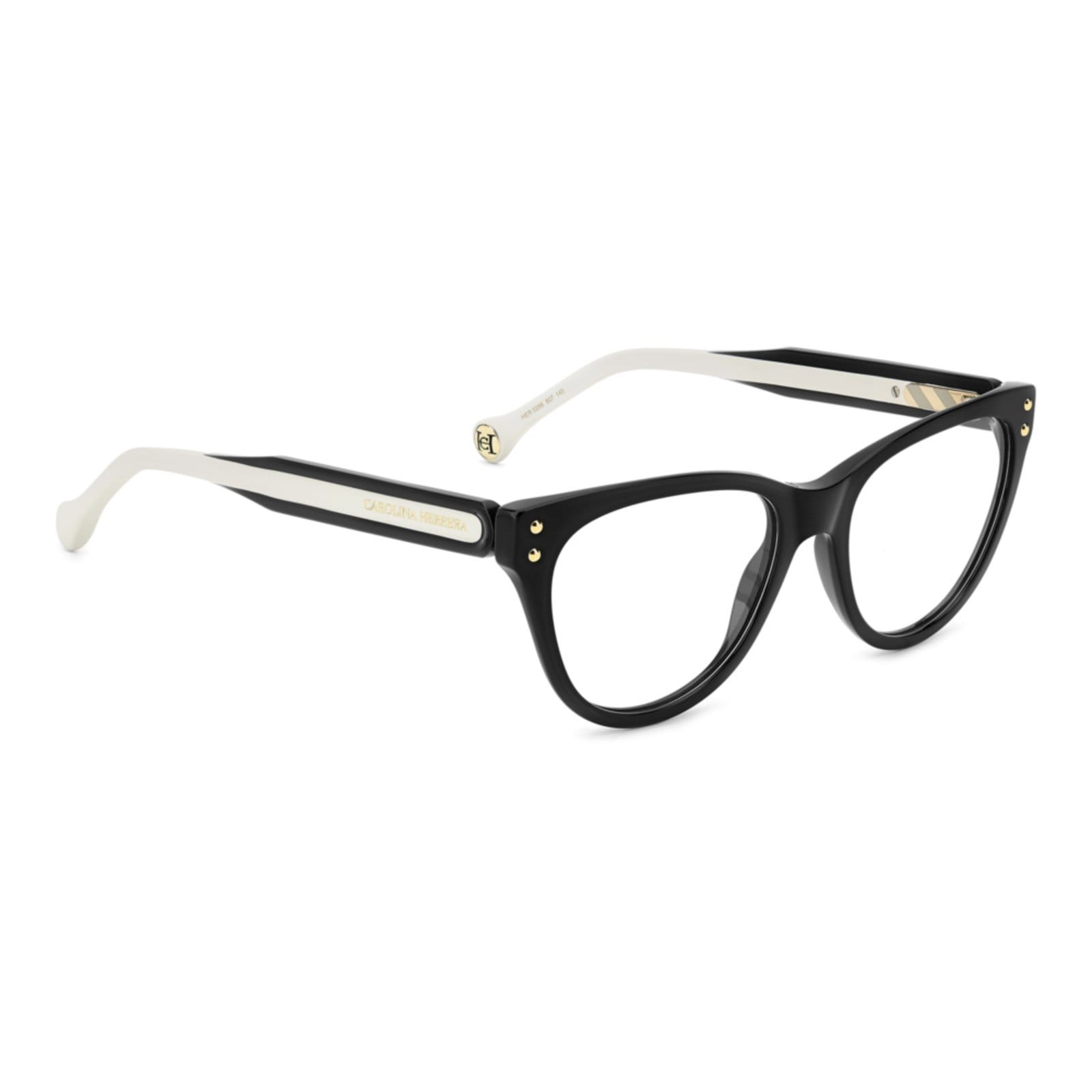 Vista 2 Armação de Óculos Carolina Herrera Her 0256 807 53 Carolina Herrera preto