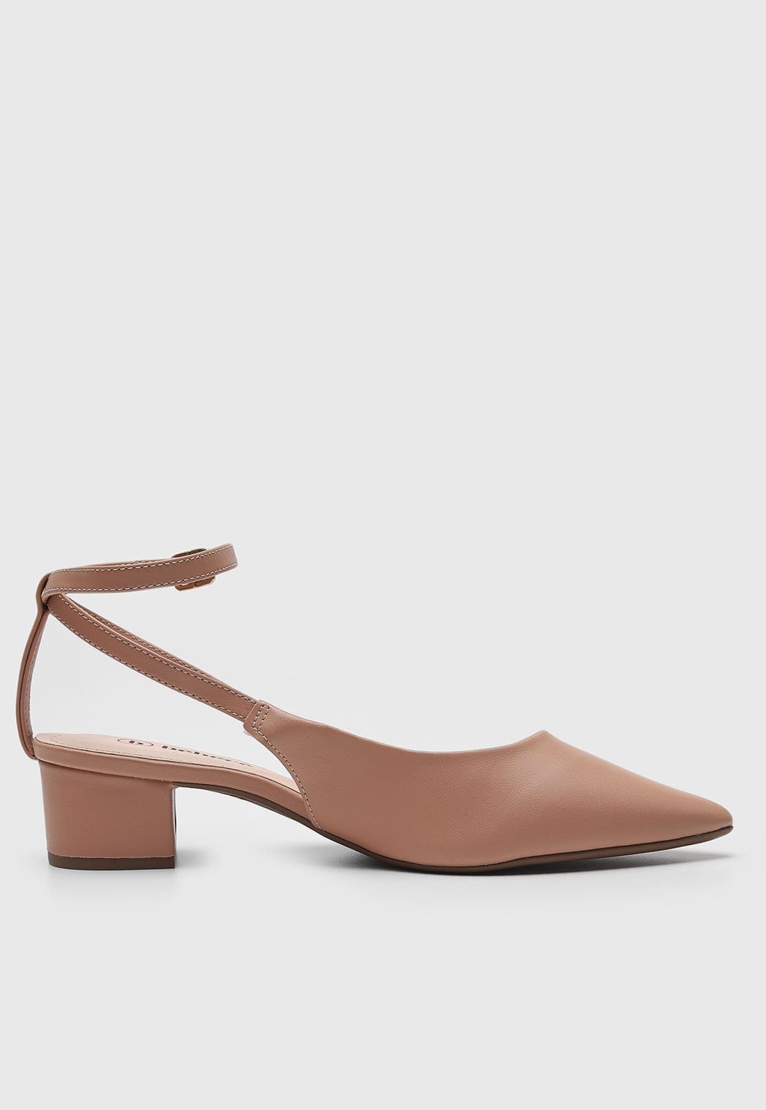 Vista 2 Scarpin Slingback cê Tira Cruzada BEBECÊ nude
