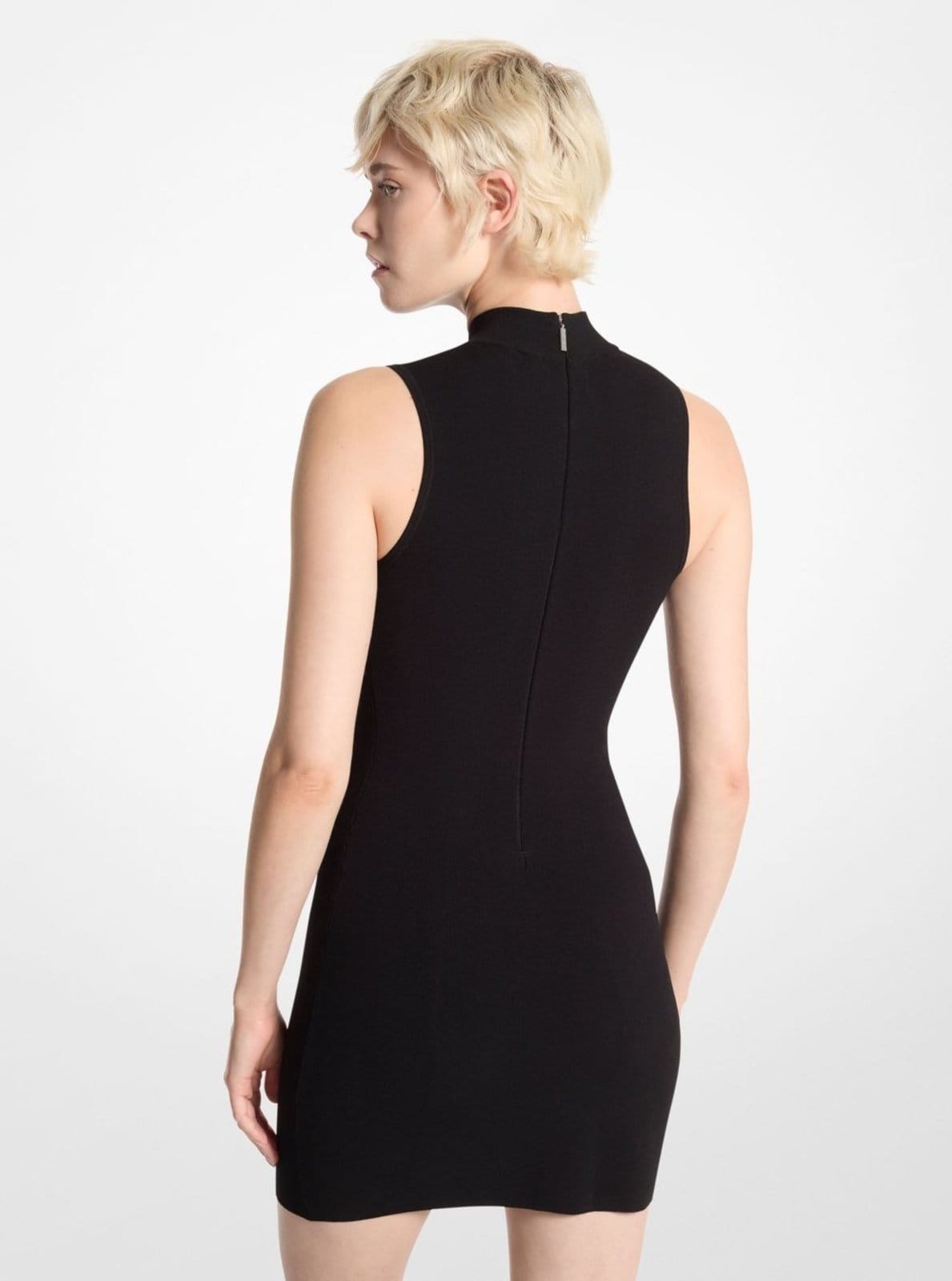 Vista 2 Vestido Mini De Viscose Mf482pu33d001 Michael Kors preto